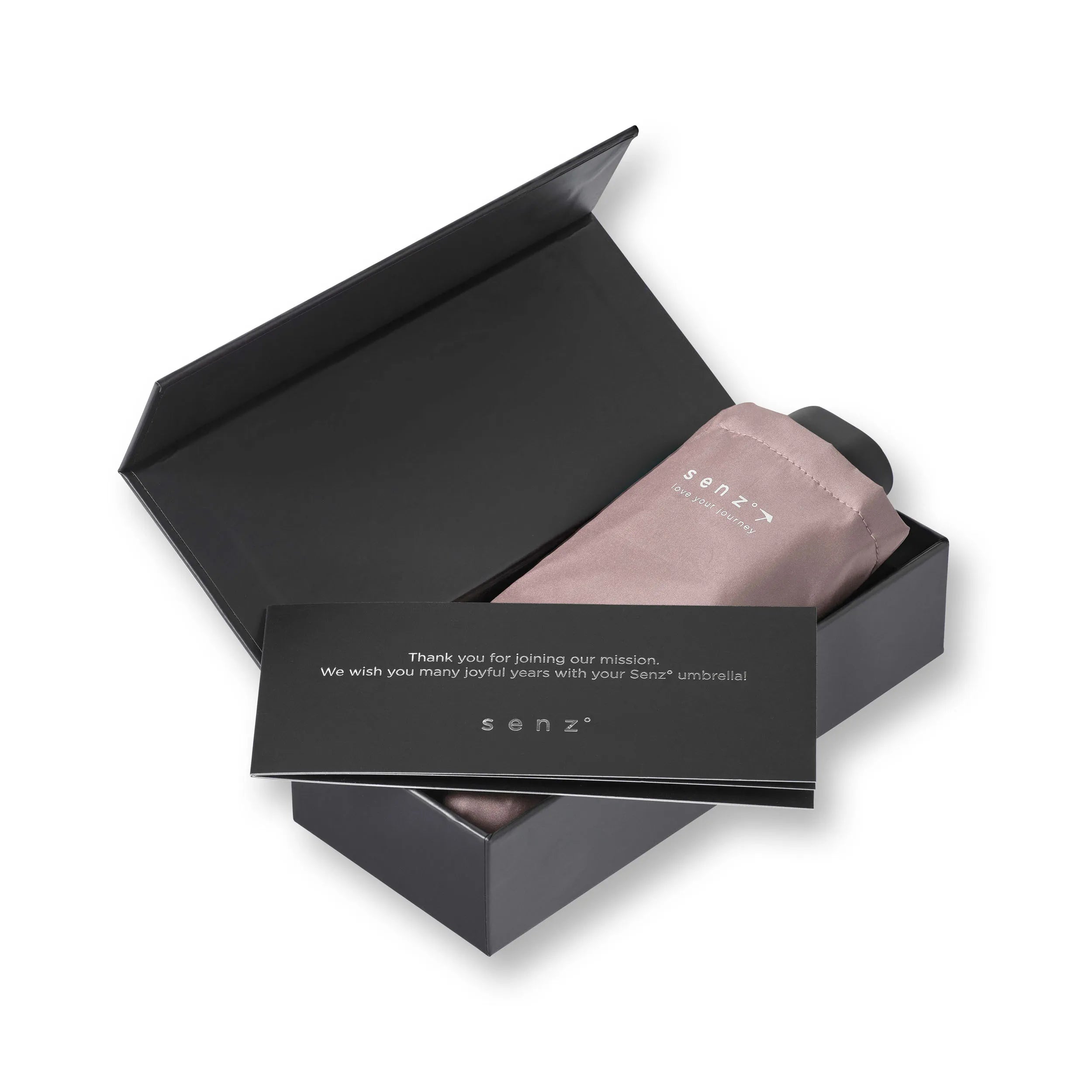 Senz Micro Foldable Storm Umbrella, Lotus Pink