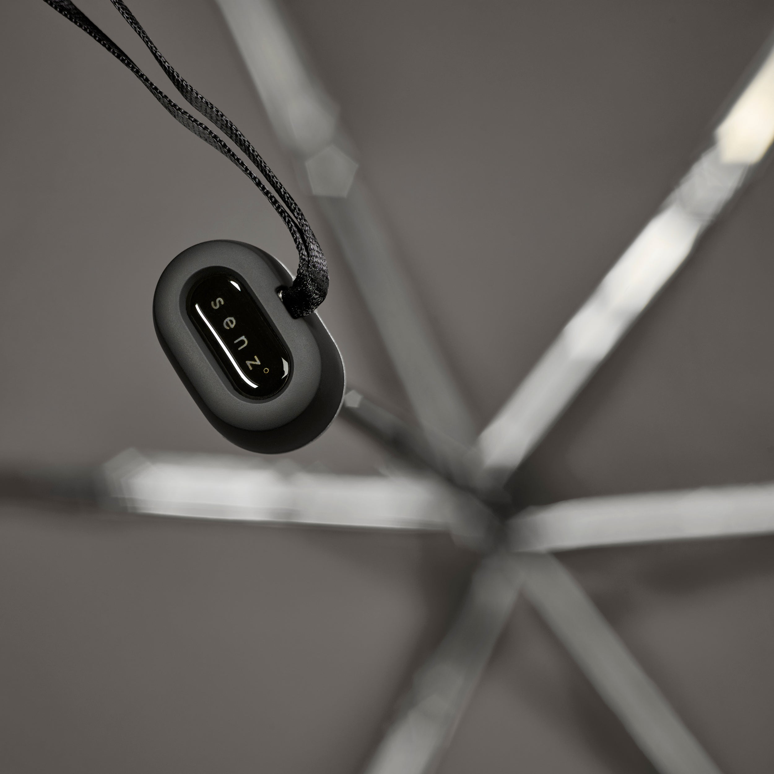 Senz Micro Foldable Storm Umbrella, Silk Grey