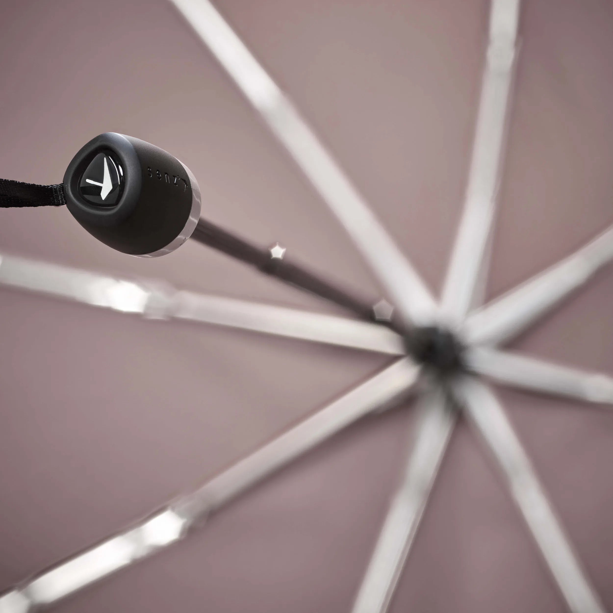 Senz Mini Foldable Storm Umbrella, Lotus Pink