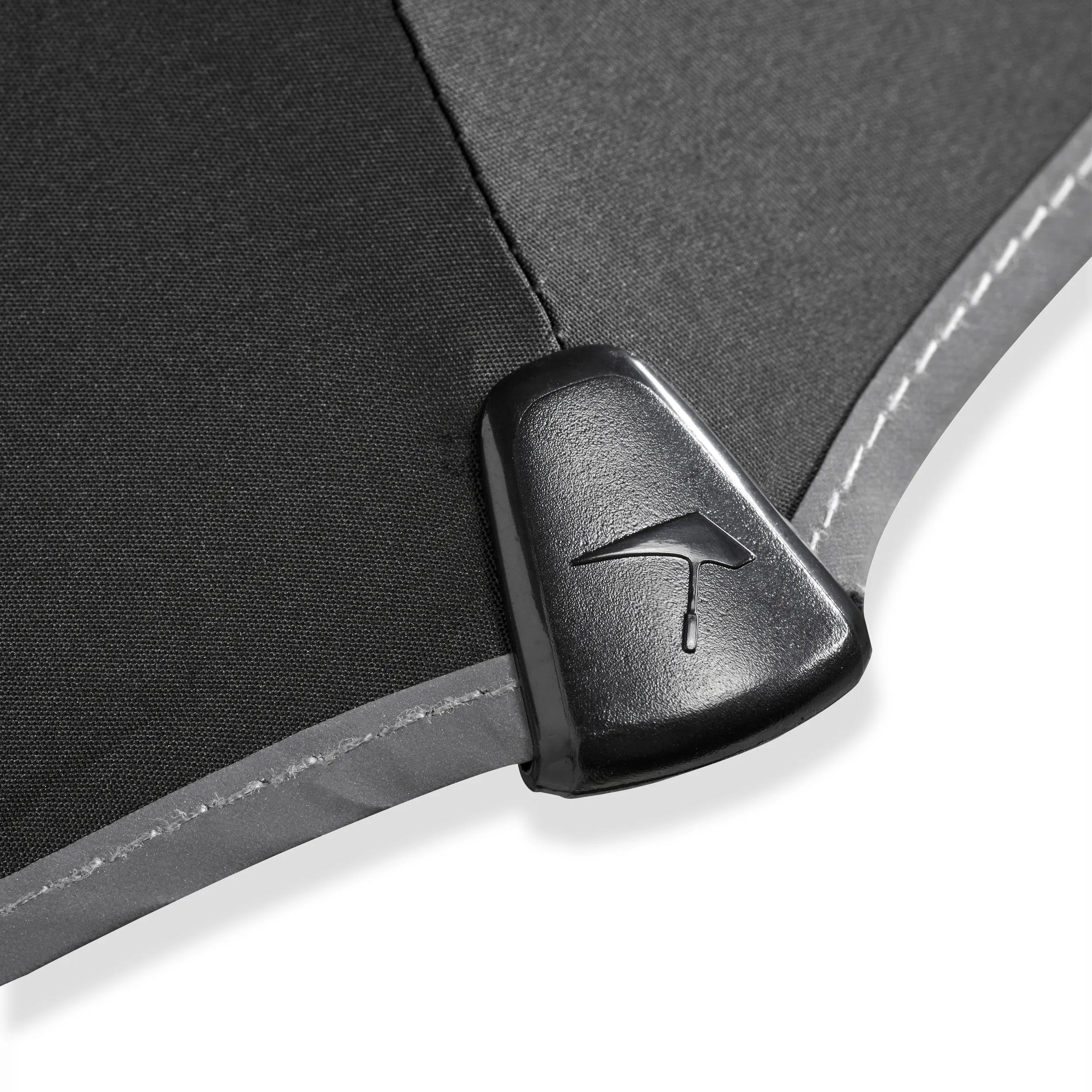 Senz Mini Foldable Storm Umbrella, Black Reflective