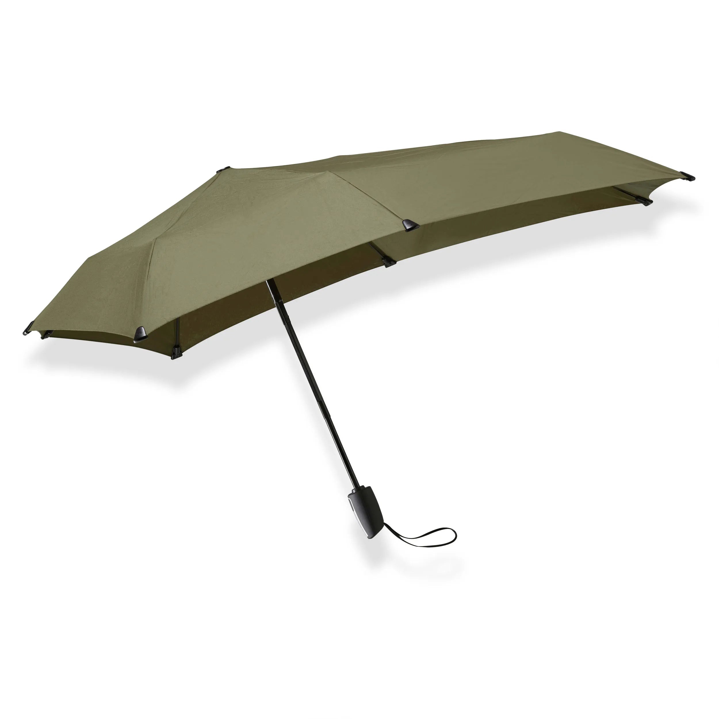 Senz Mini Automatic Foldable Storm Umbrella, Martini Olive