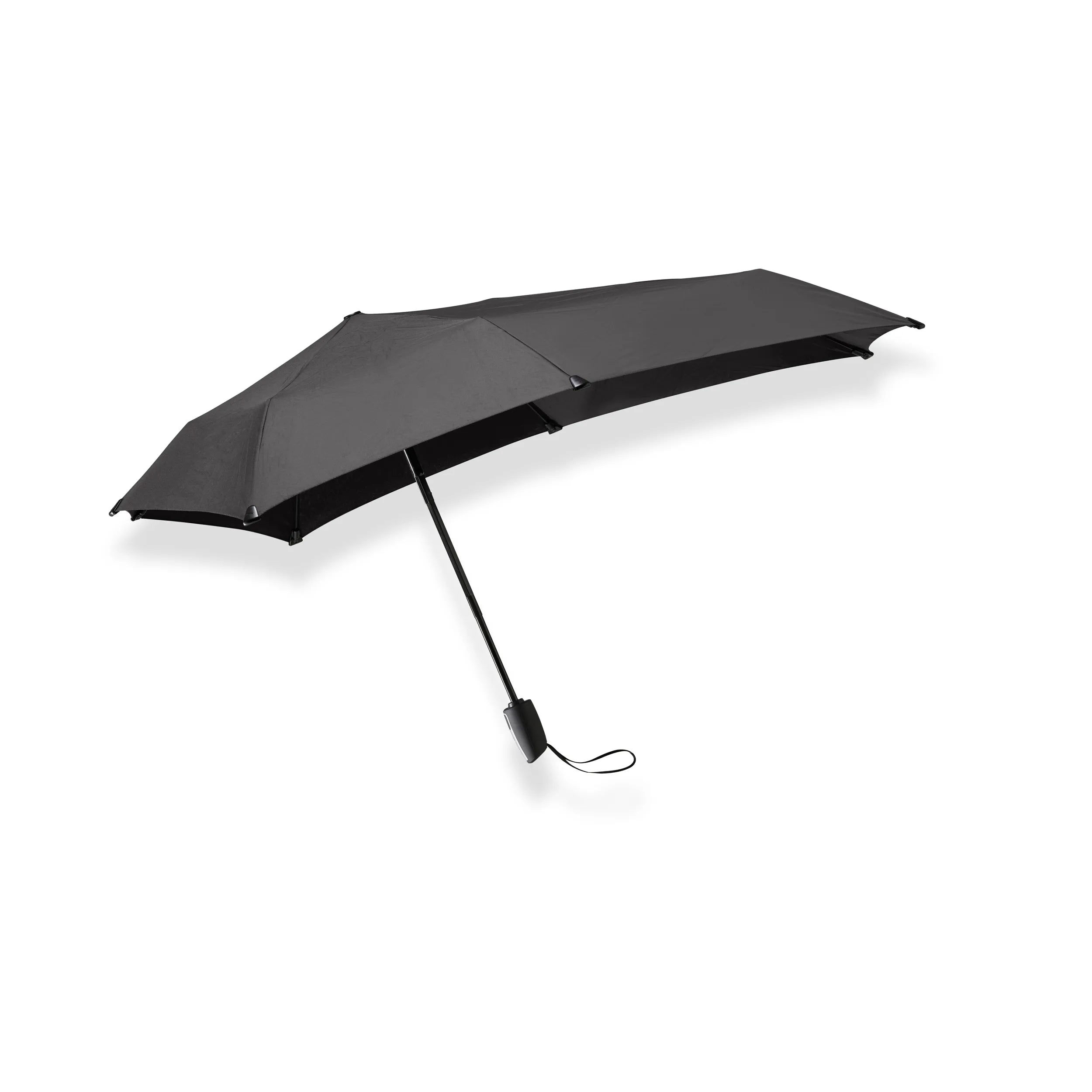 Senz Mini Automatic Foldable Storm Umbrella, Pure Black