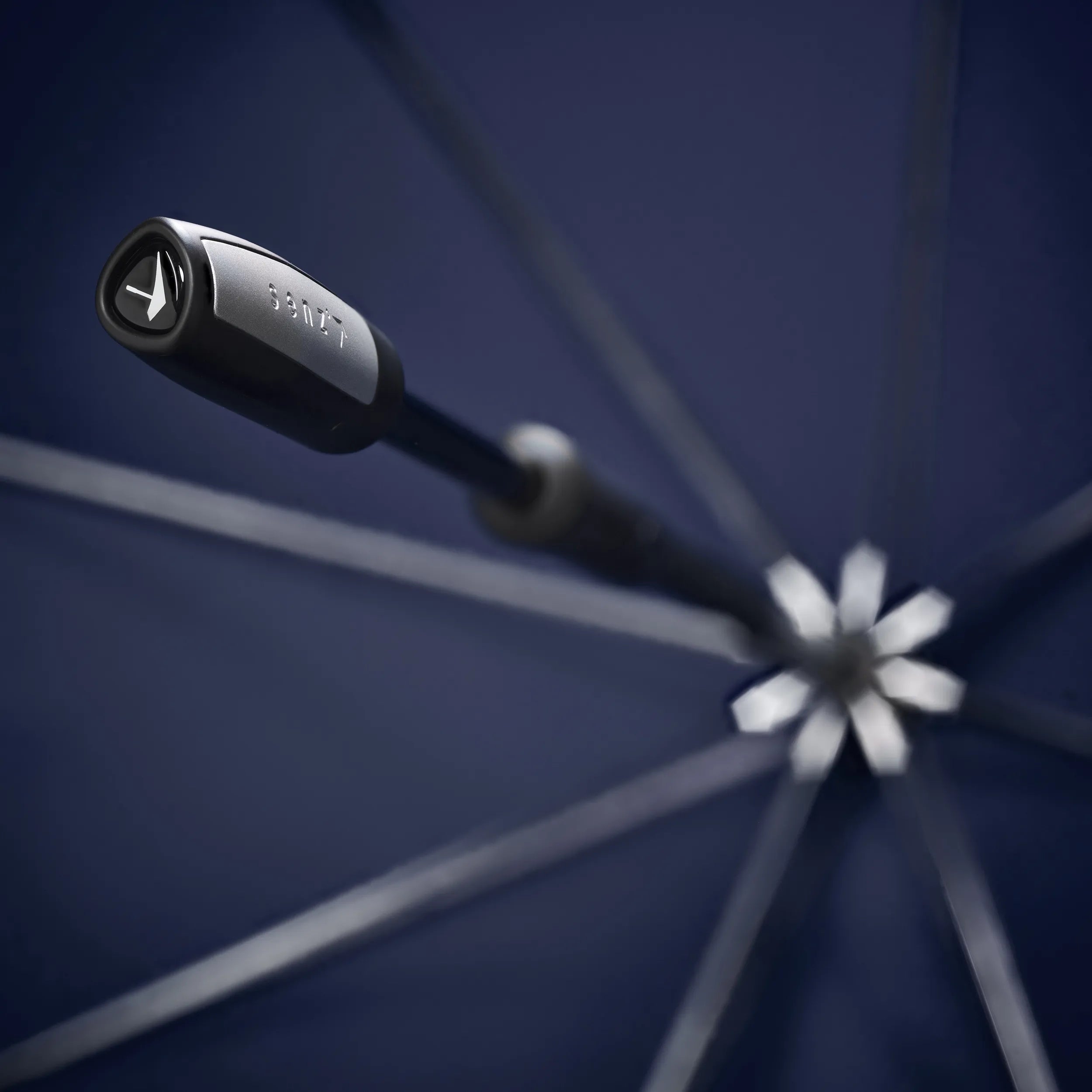 Senz XXL Stick Storm Umbrella, Midnight Blue