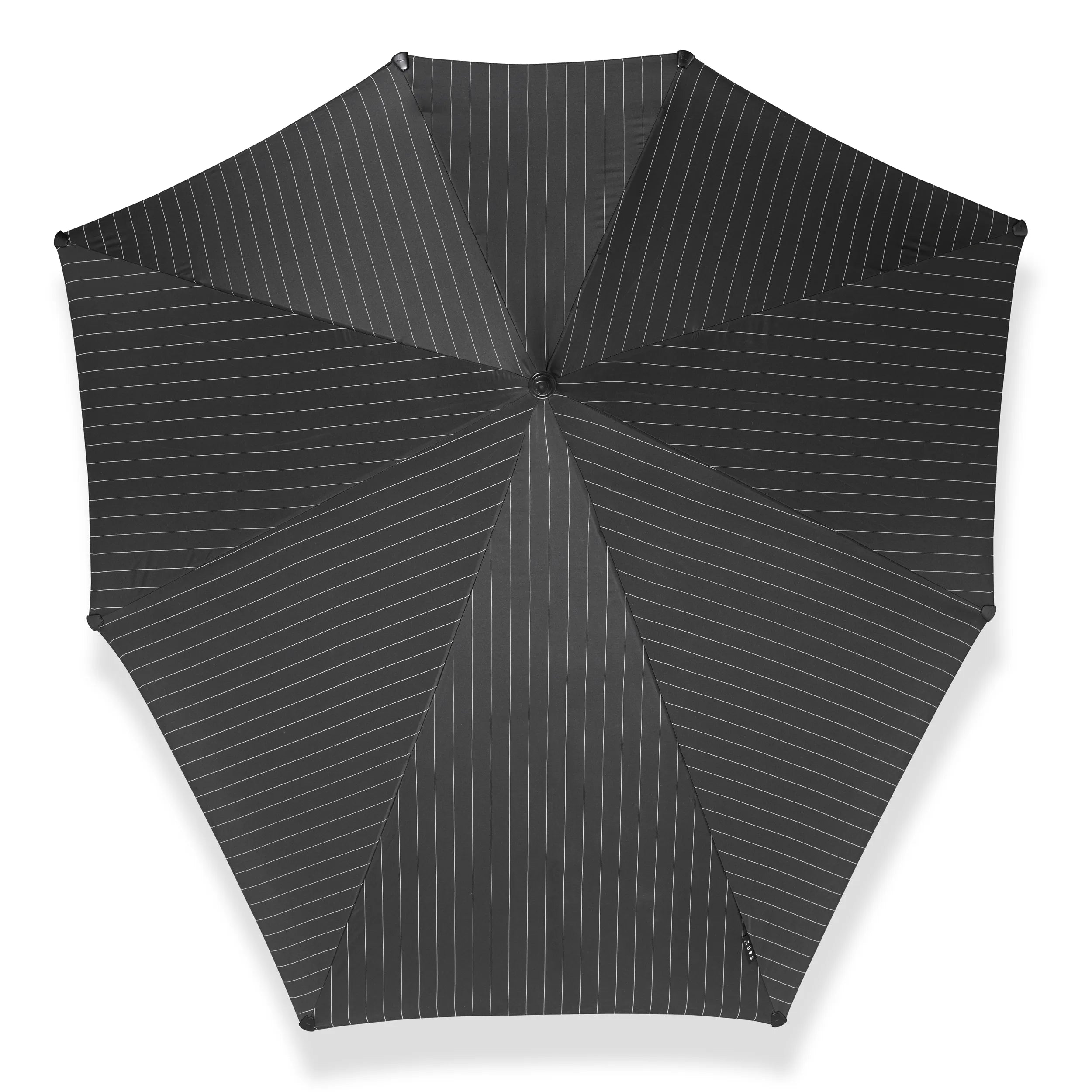 Senz XXL Stick Storm Umbrella, Pin Stripes Black
