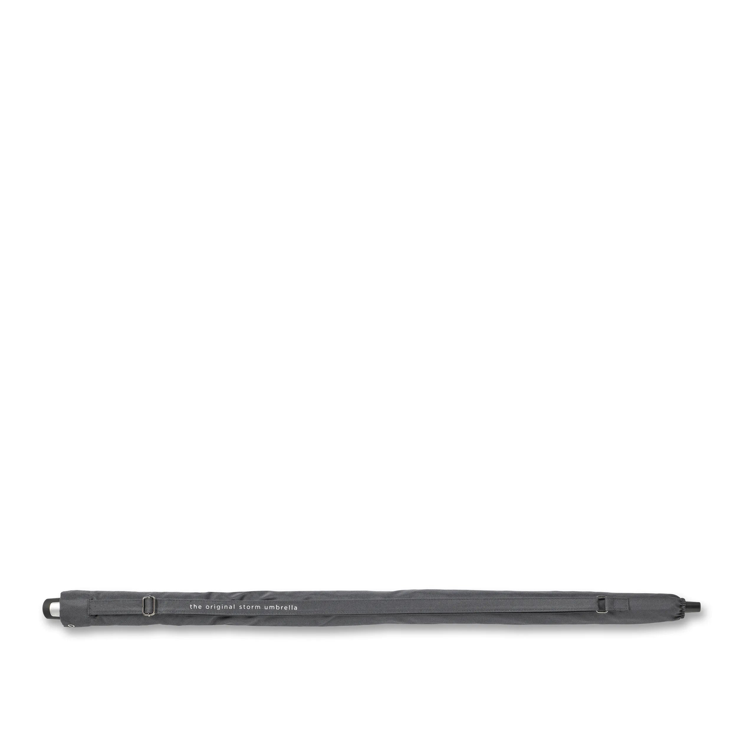 Senz XXL Stick Storm Umbrella, Black Reflective