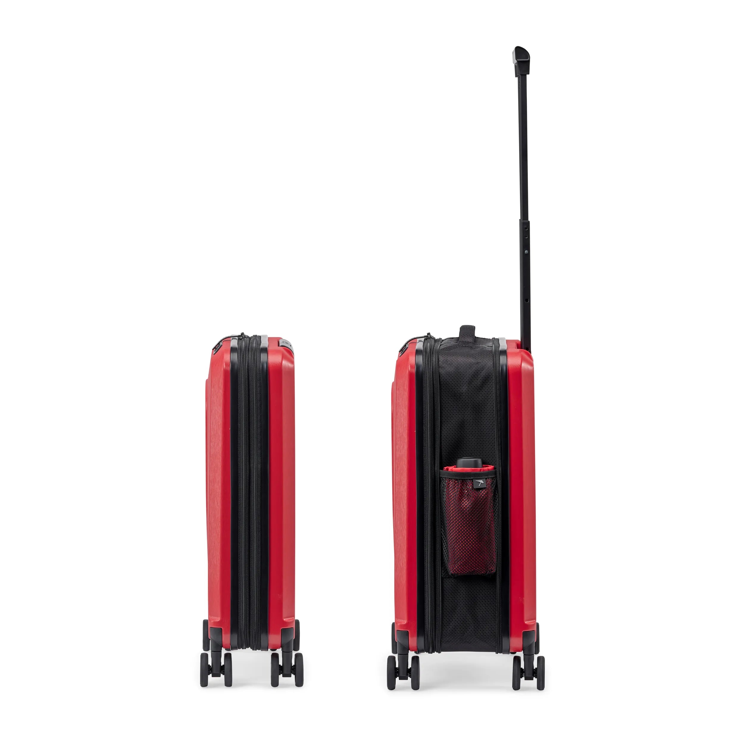 Senz Foldaway Carry On Trolley, Passion Red