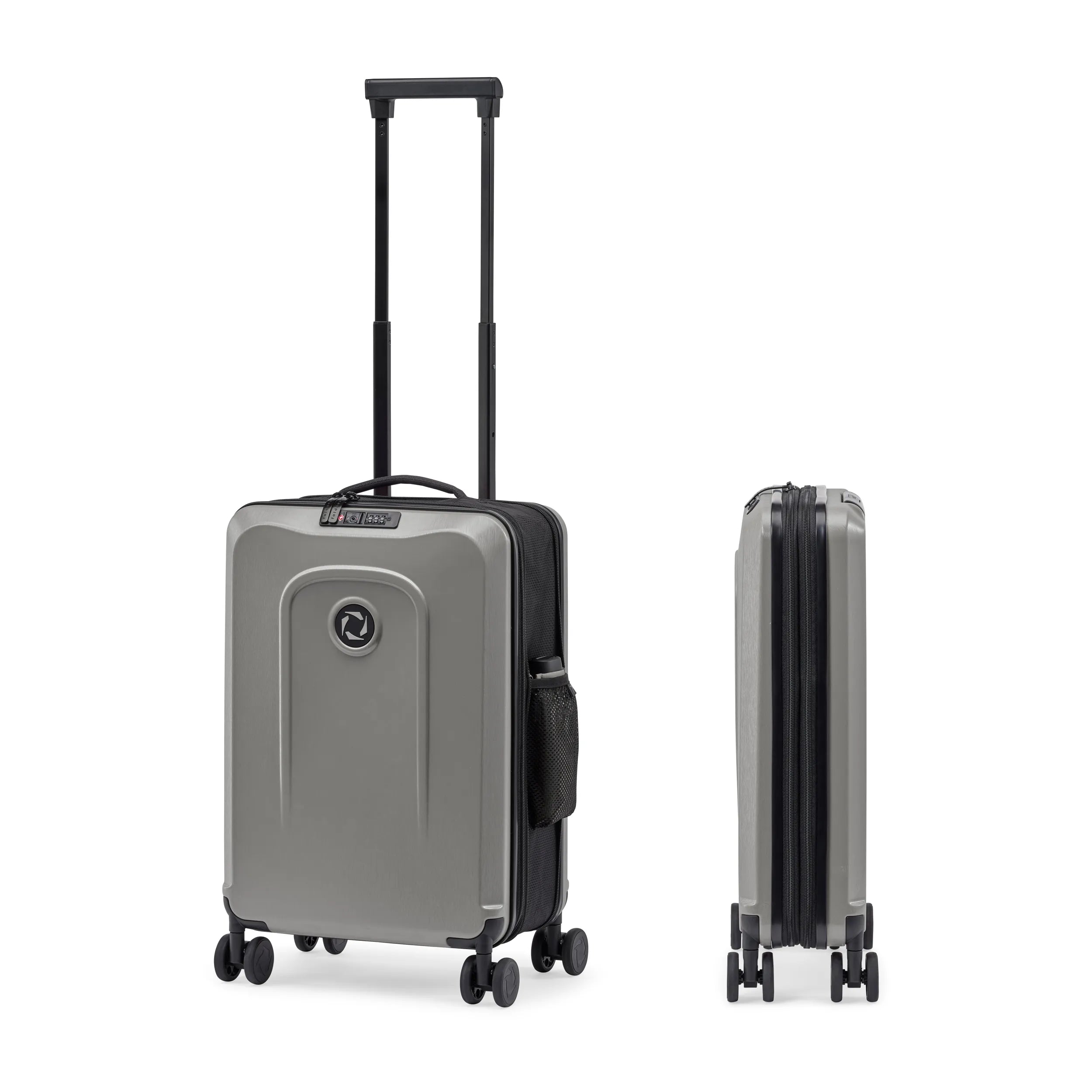 Senz Foldaway Carry On Trolley, Silk Grey