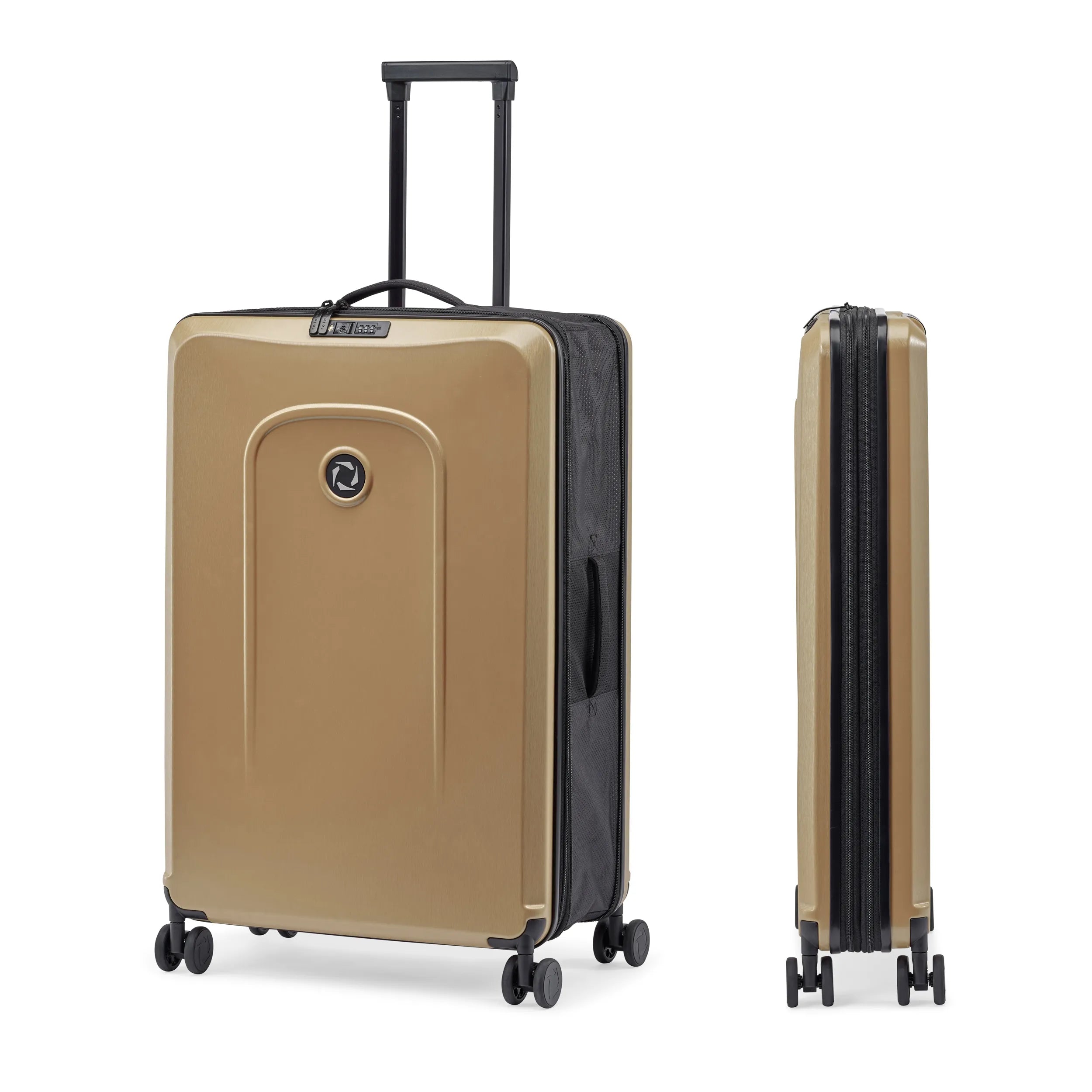 Senz Foldaway Large Check-In Trolley, Champagne Brown