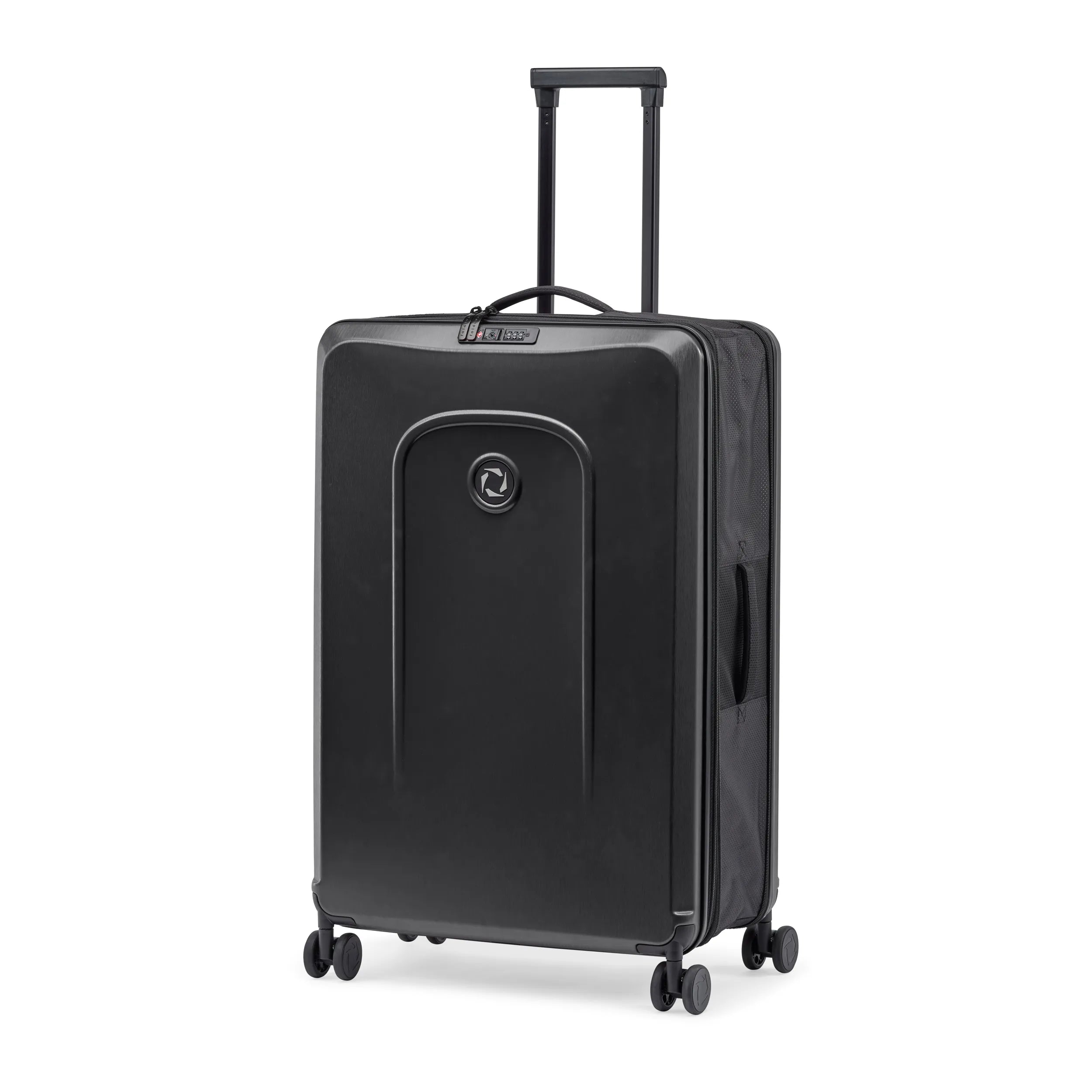 Senz Foldaway Large Check-In Trolley, Pure Black