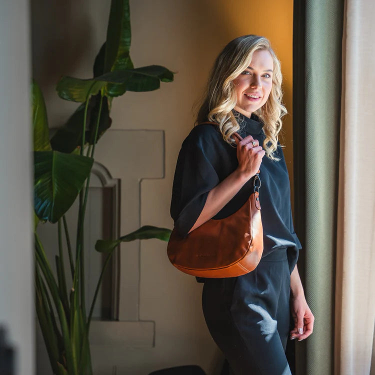 The Chesterfield Brand Alexandria Axelremsväska, Cognac