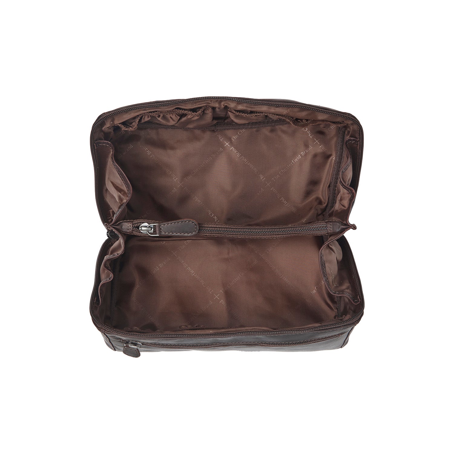The Chesterfield Brand Elmia Toiletry Bag, Brown