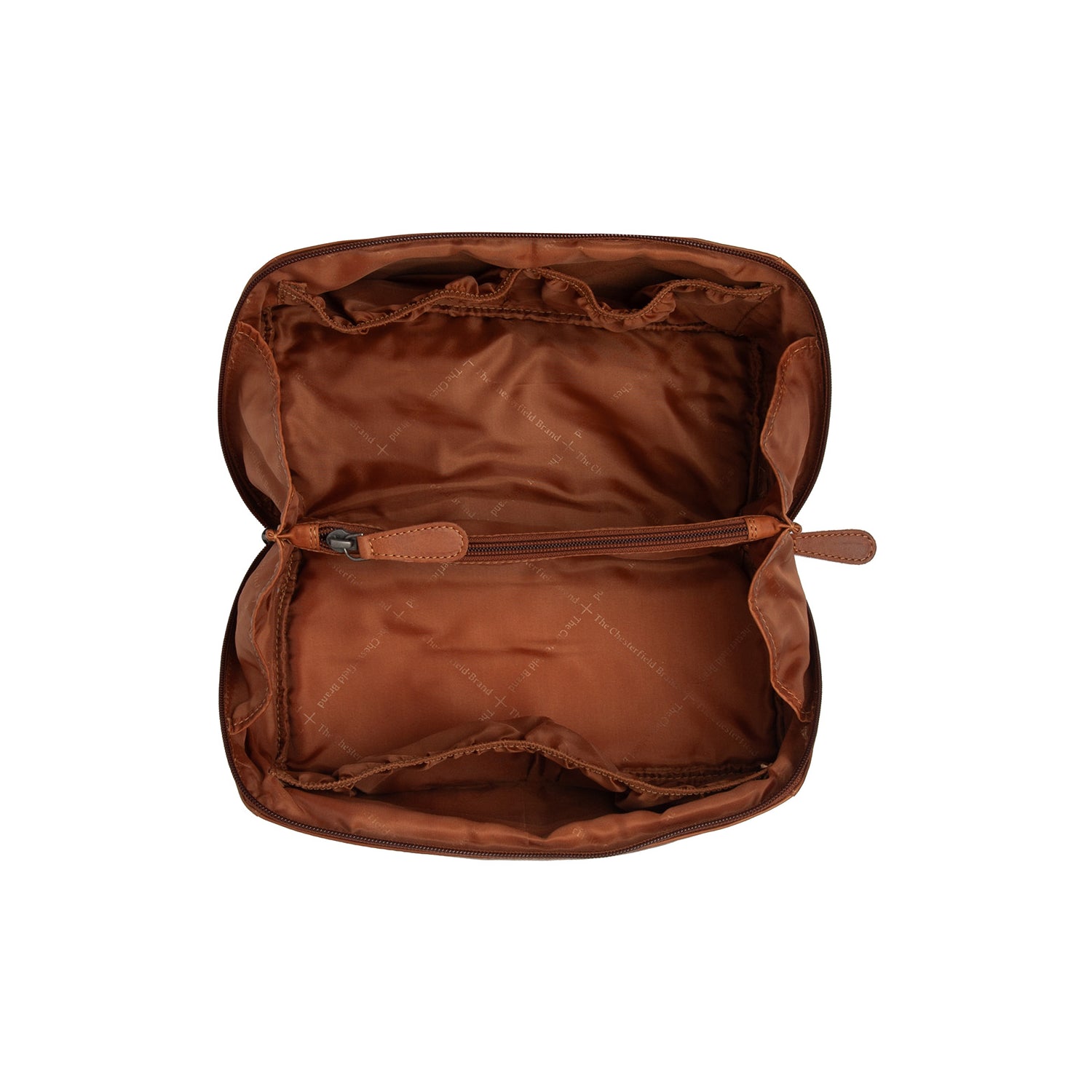 The Chesterfield Brand Elmia Toiletry Bag, Cognac