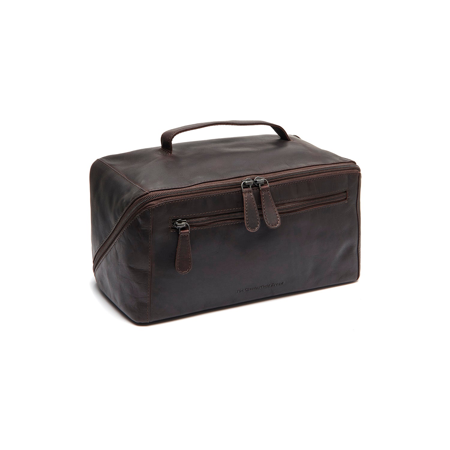 The Chesterfield Brand Trevia Toiletry Bag, Brown