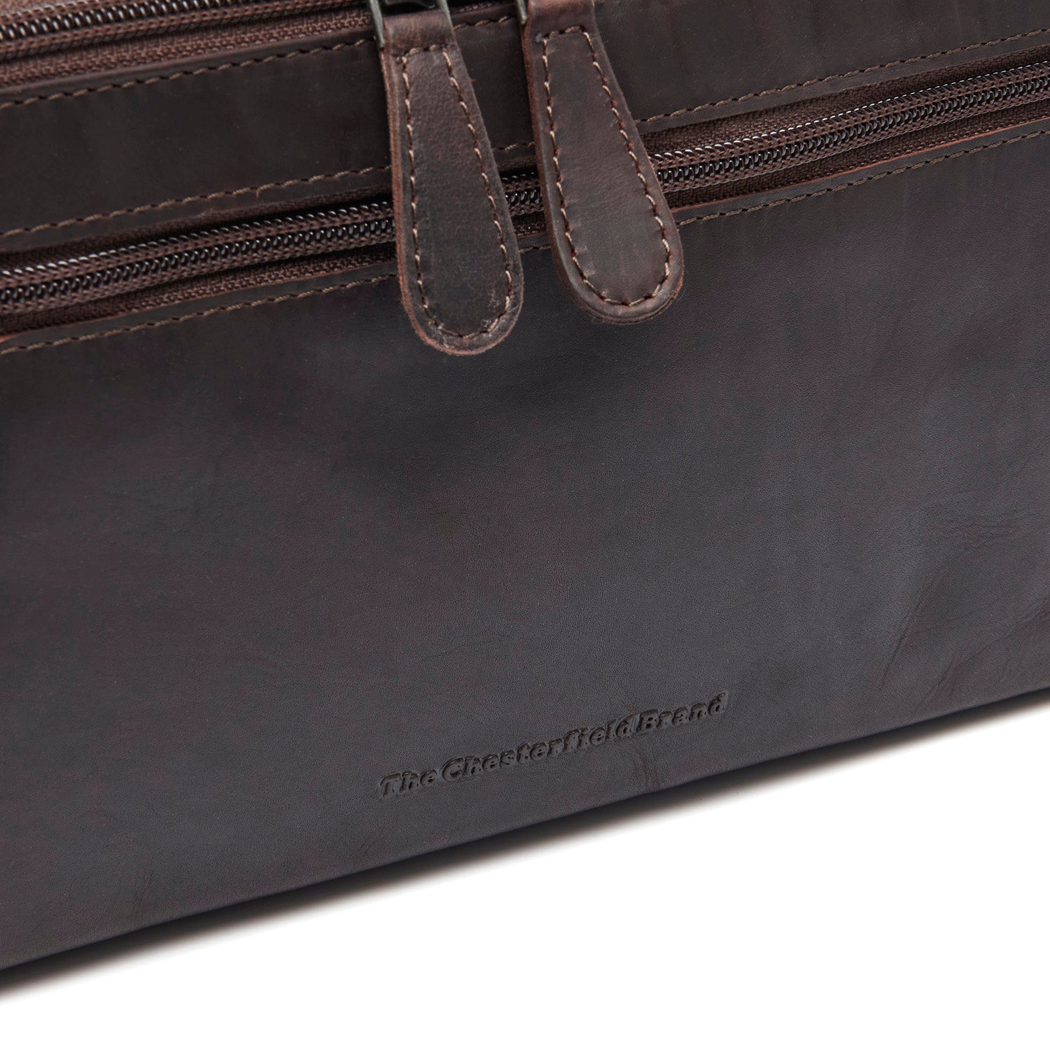 The Chesterfield Brand Trevia Toiletry Bag, Brown