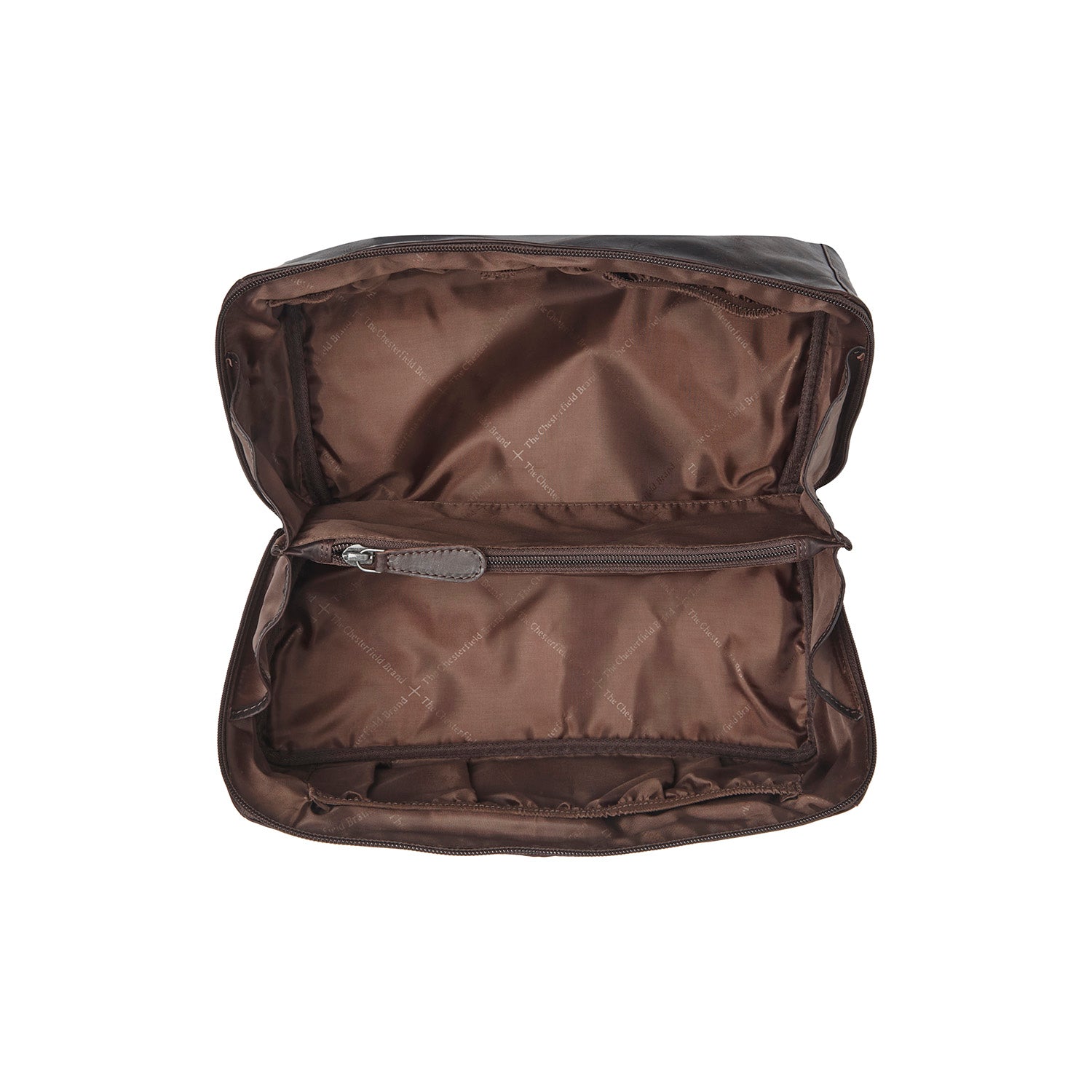 The Chesterfield Brand Trevia Toiletry Bag, Brown