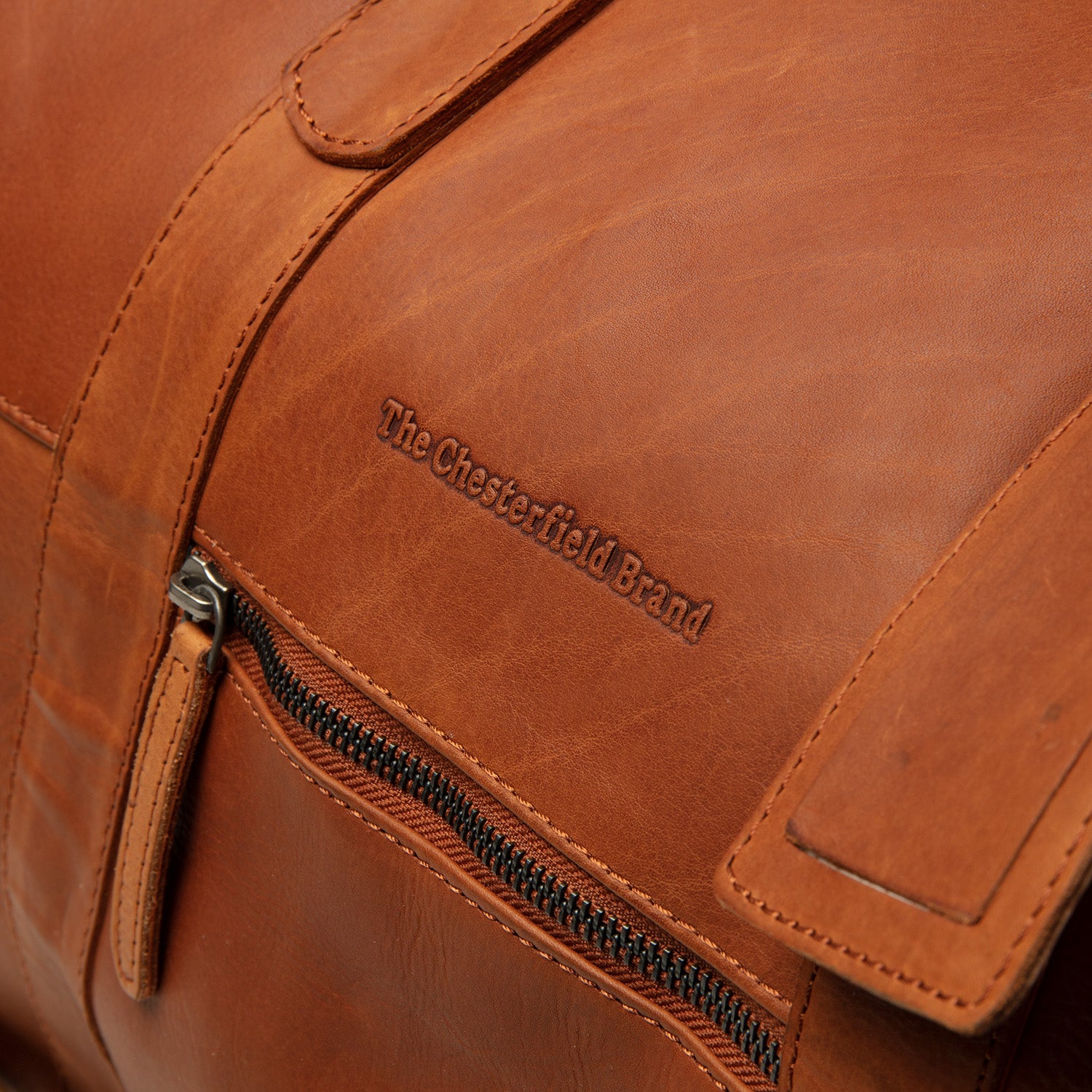 The Chesterfield Brand Portsmouth Weekendväska, Cognac