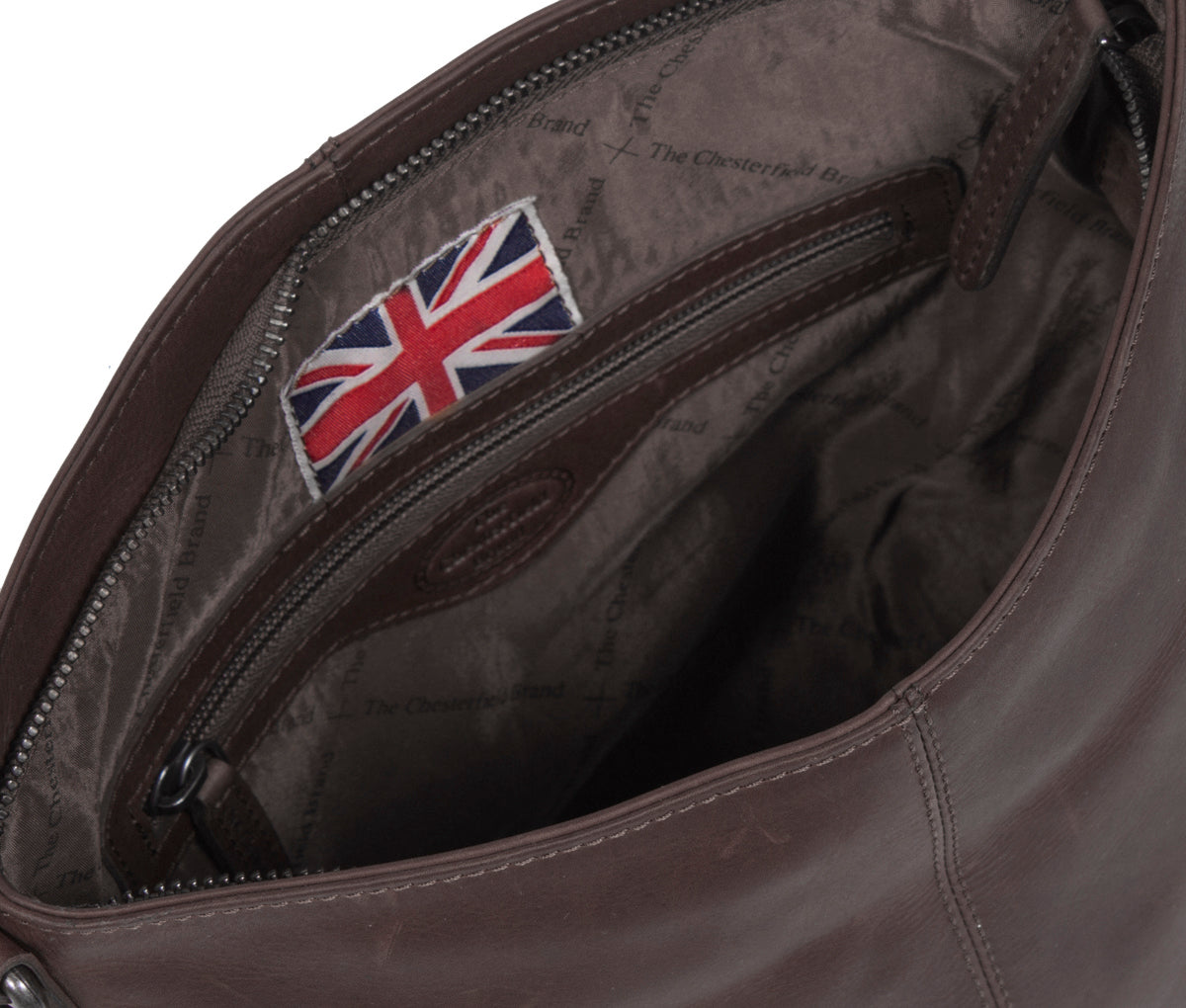 The Chesterfield Brand Jen Axelremsväska, Brun
