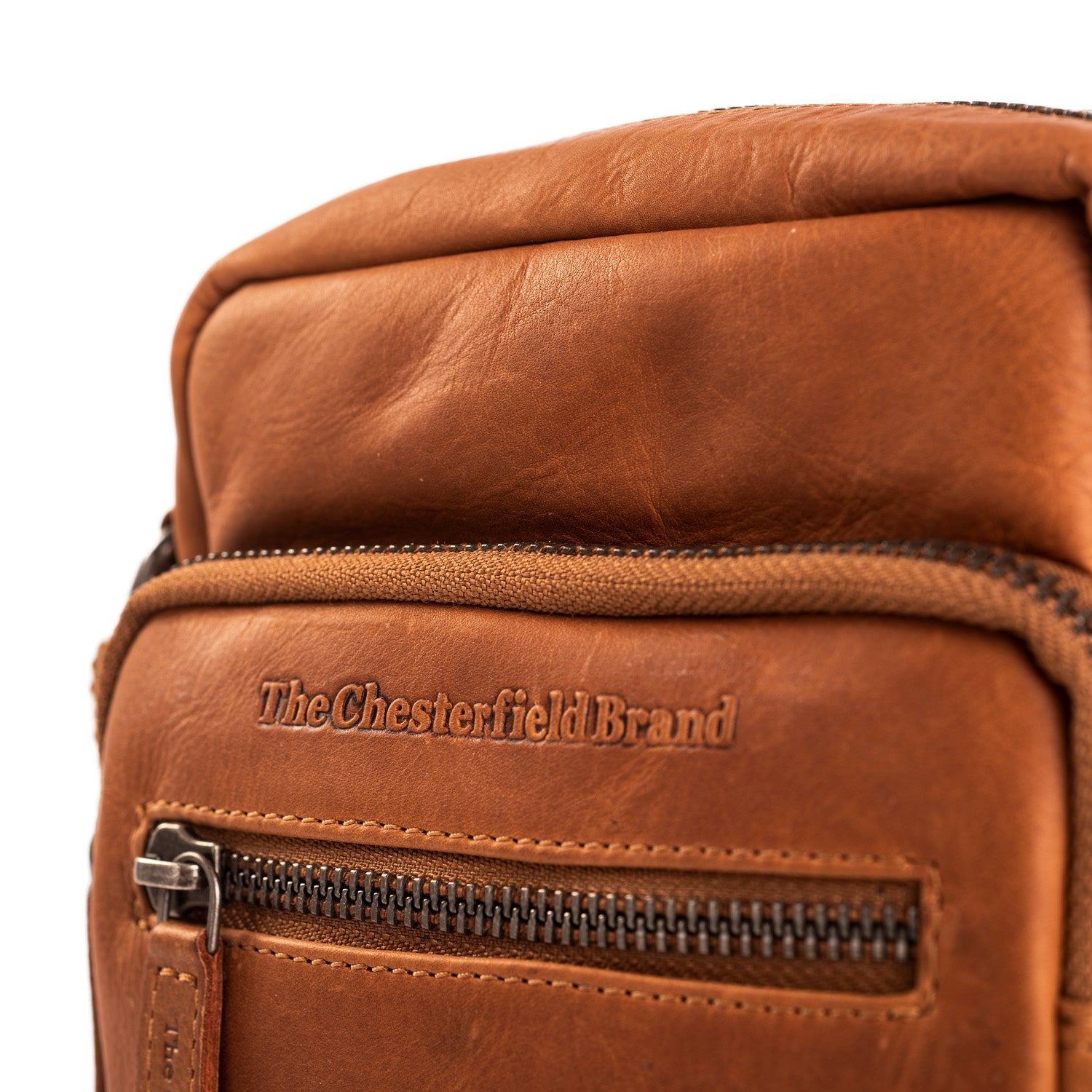 The Chesterfield Brand Bremen Crossbodyväska, Cognac