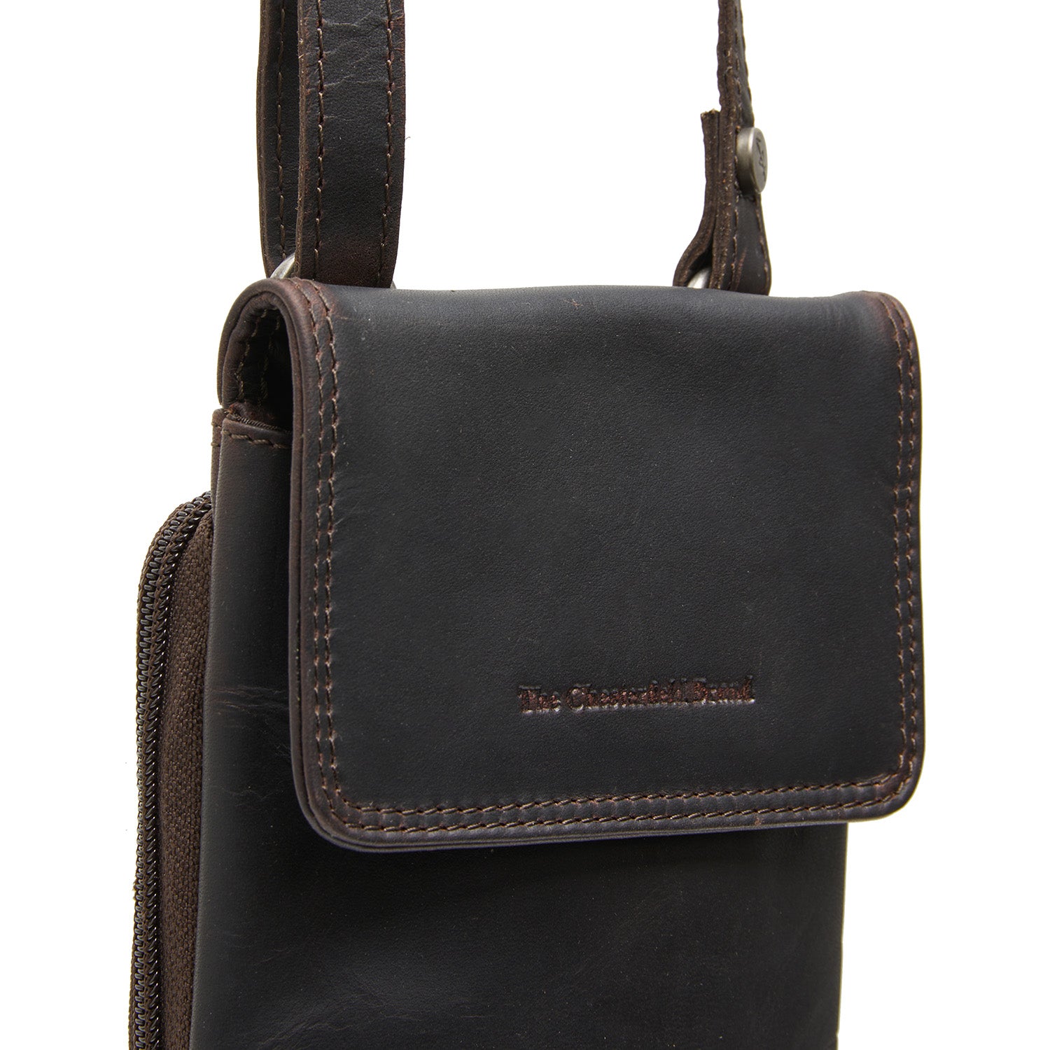 The Chesterfield Brand Langley Mobilväska, Brun