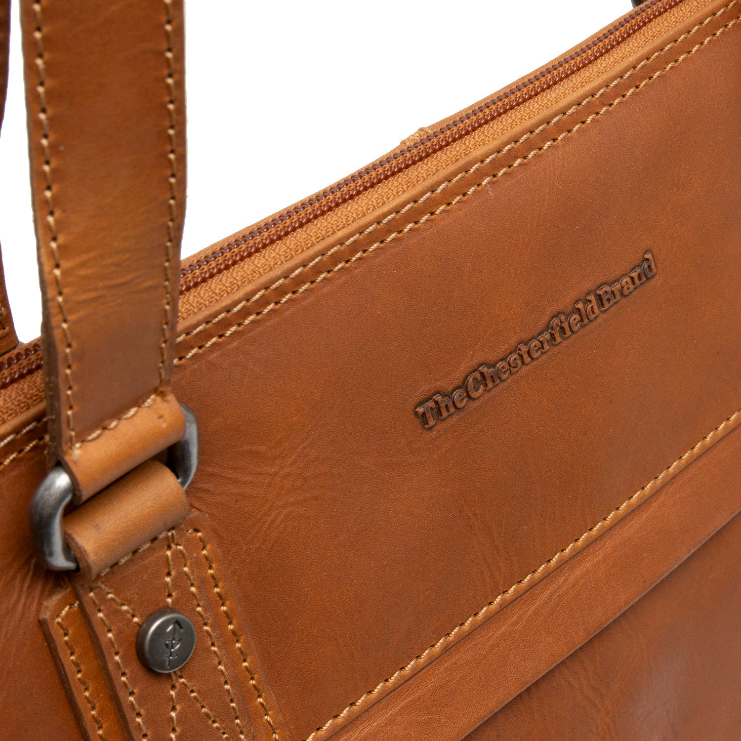The Chesterfield Brand Branson Shoulder Bag, Cognac