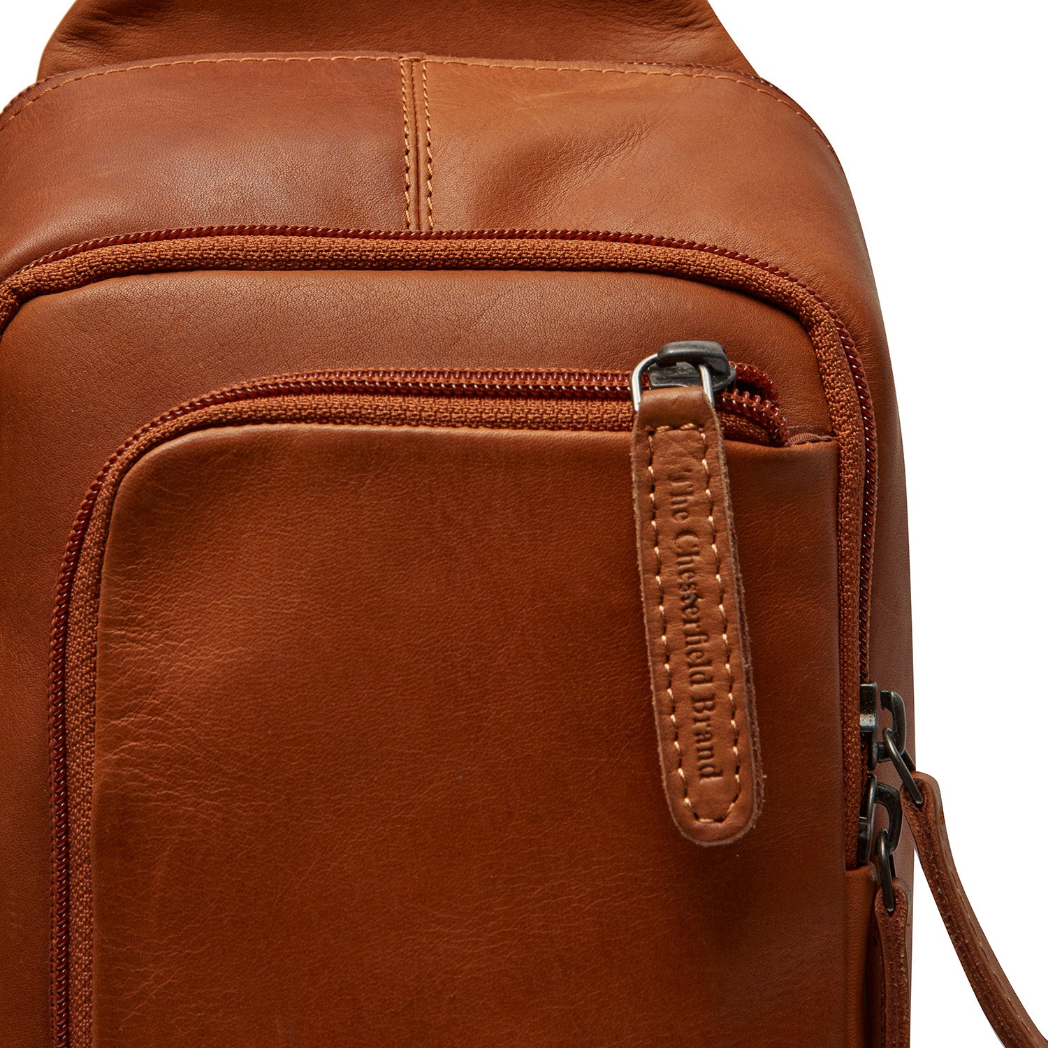The Chesterfield Brand Riga Crossbodyväska, Cognac