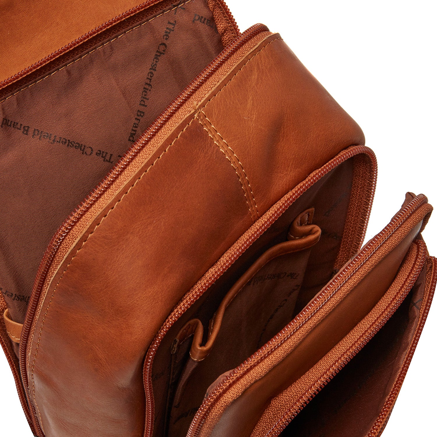 The Chesterfield Brand Riga Crossbodyväska, Cognac