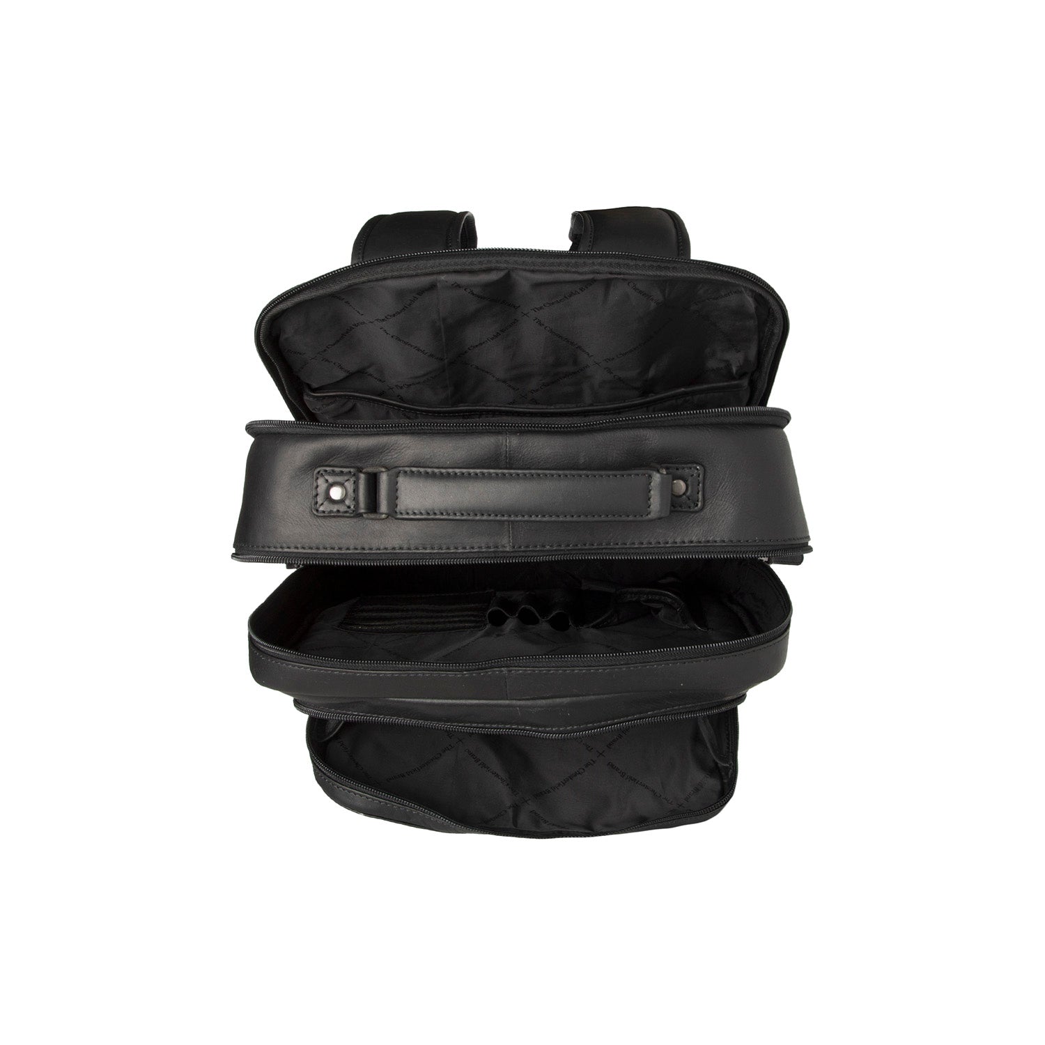 The Chesterfield Brand Lennox Backpack 17", Black