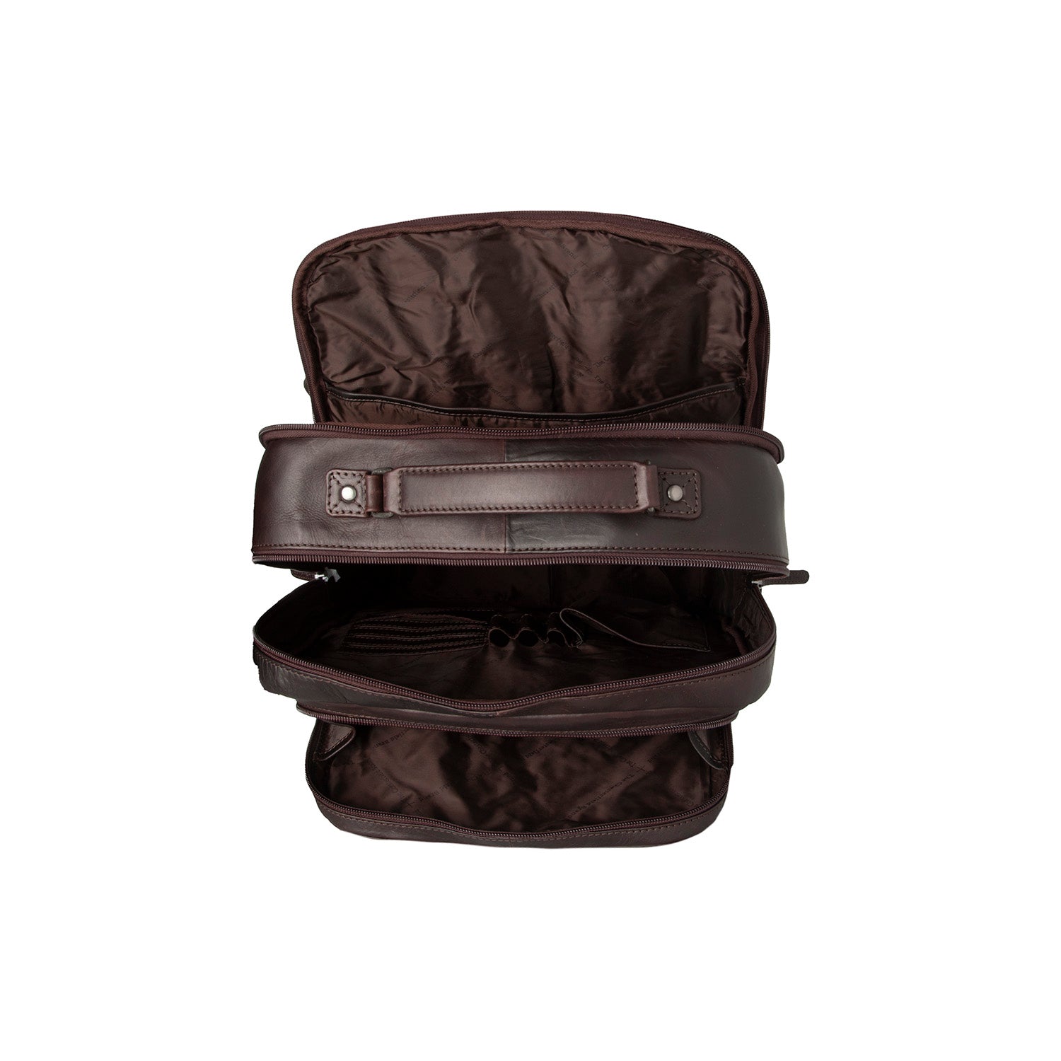 The Chesterfield Brand Lennox Backpack 17", Brown