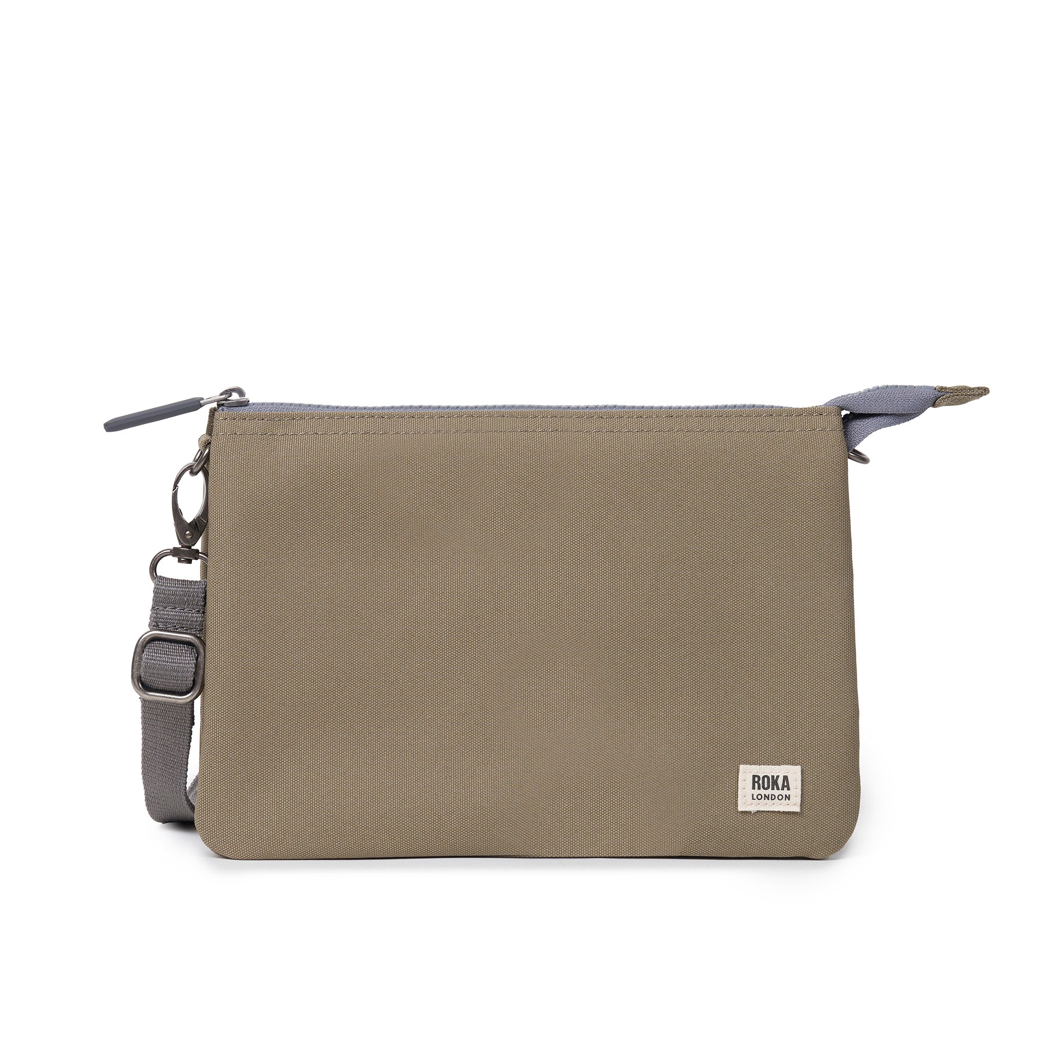 ROKA London Carnaby Crossbody Shoulder Bag, Taupe