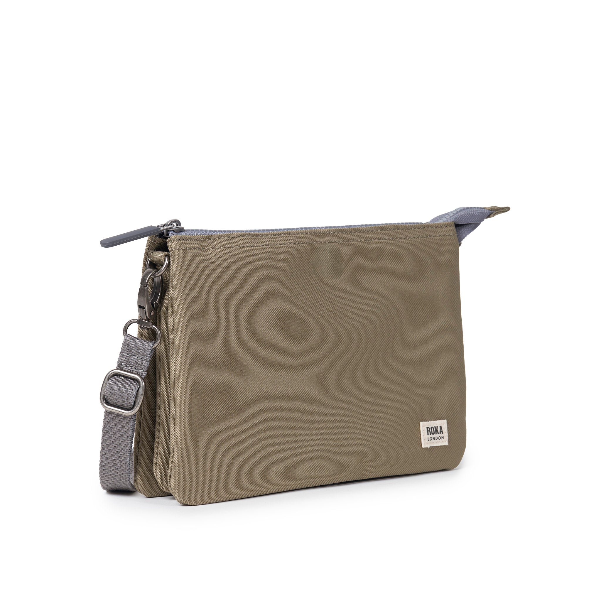 ROKA London Carnaby Crossbody Shoulder Bag, Taupe