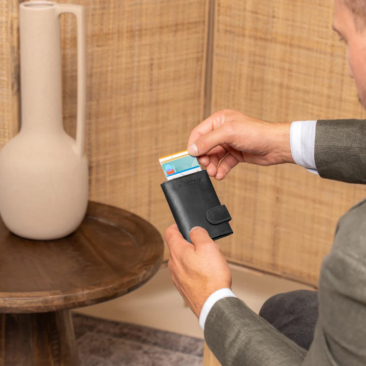 The Chesterfield Brand Leicester Plånbok, Svart