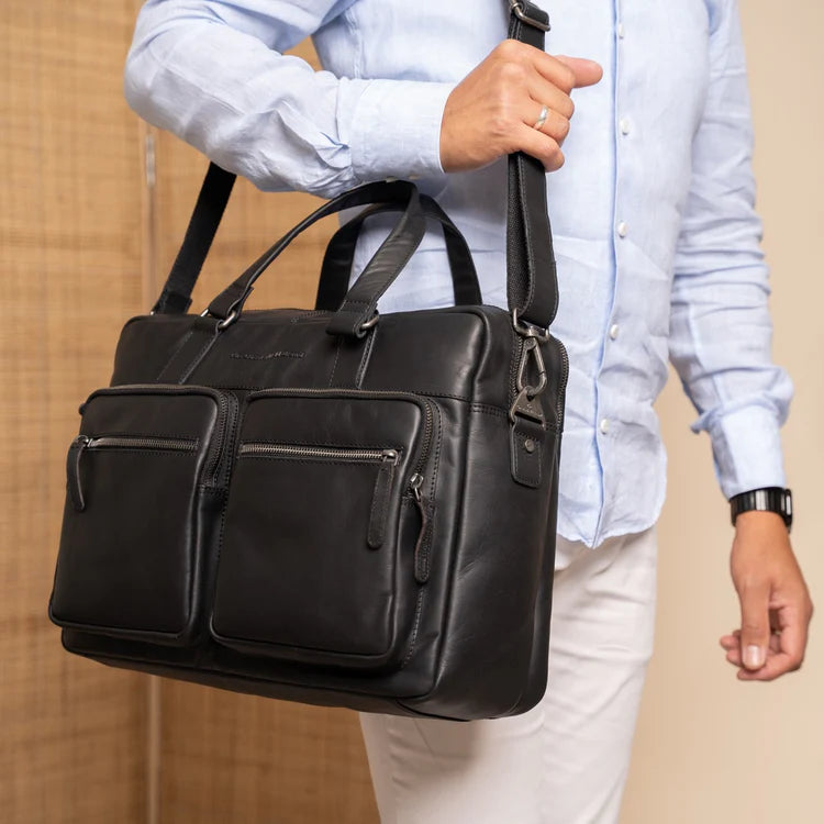 The Chesterfield Brand Misha Datorväska, Svart