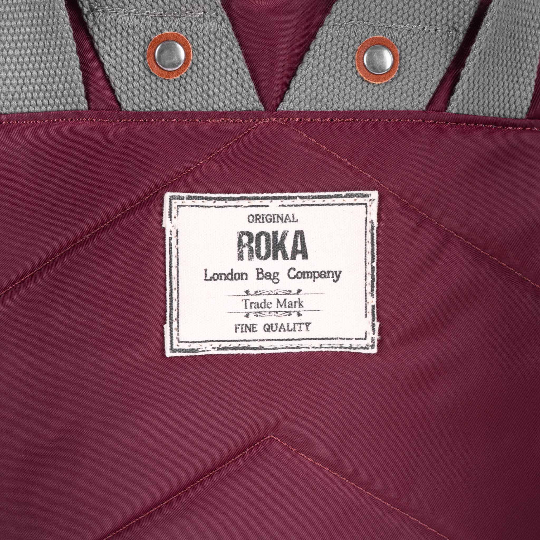 ROKA London Bayswater Ryggsäck och Waterloo Paraply, Plum