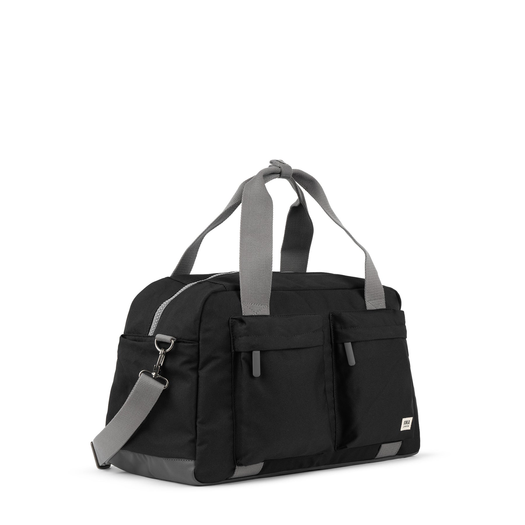 ROKA London Gatwick Weekendbag 33 L, Black