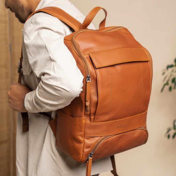 The Chesterfield Brand Rich Ryggsäck, Cognac