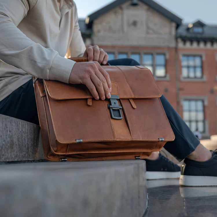 The Chesterfield Brand Stuttgart Portfölj, Cognac