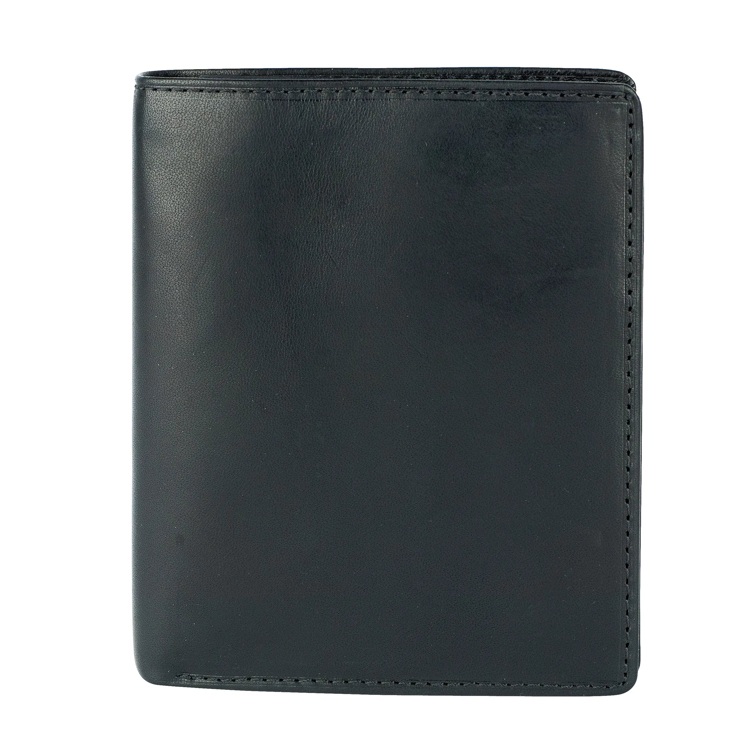 Tony Perotti Vertical Dollar with Coin Pocket, Black