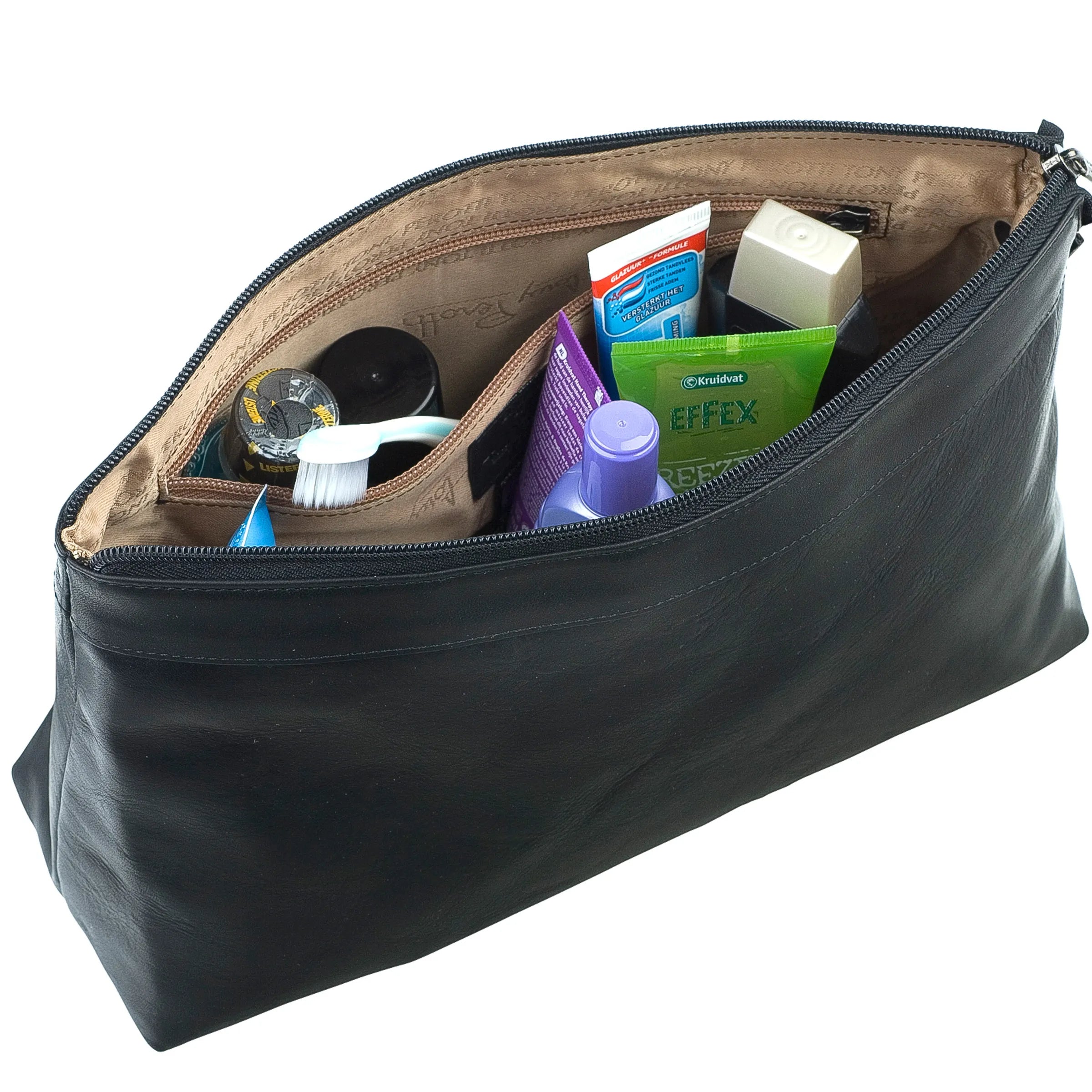 Tony Perotti Toilet Bag L, Black