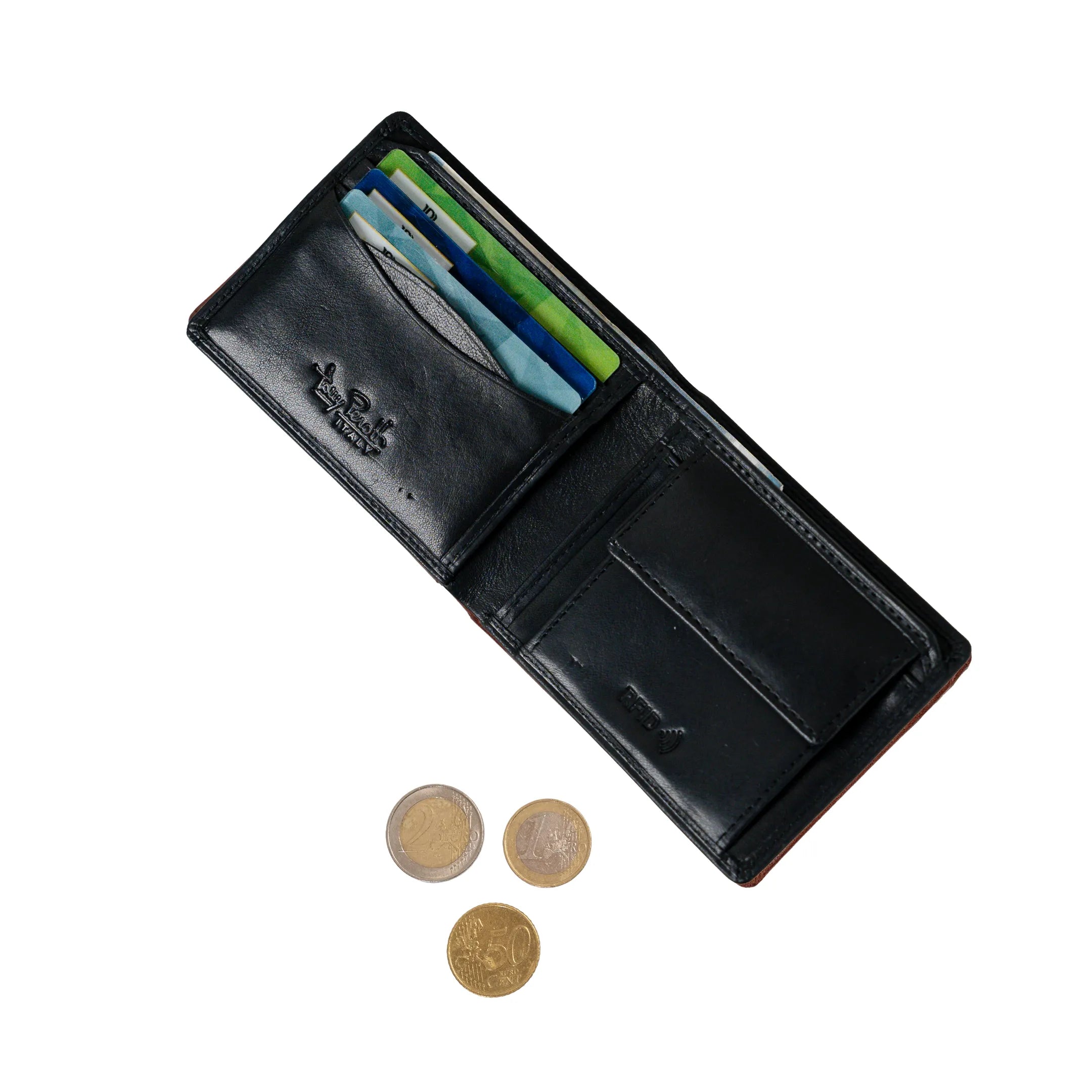 Tony Perotti American Billfold Medium Van Gogh, Black