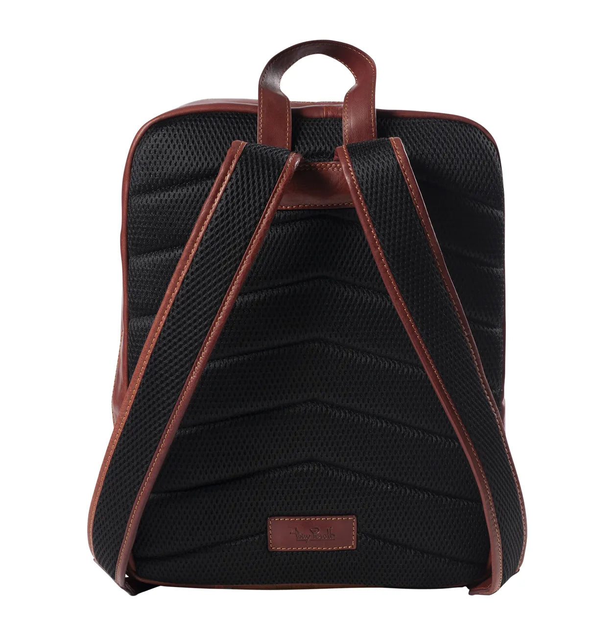 Tony Perotti 2 Compartment Business Backpack, Dark Brown