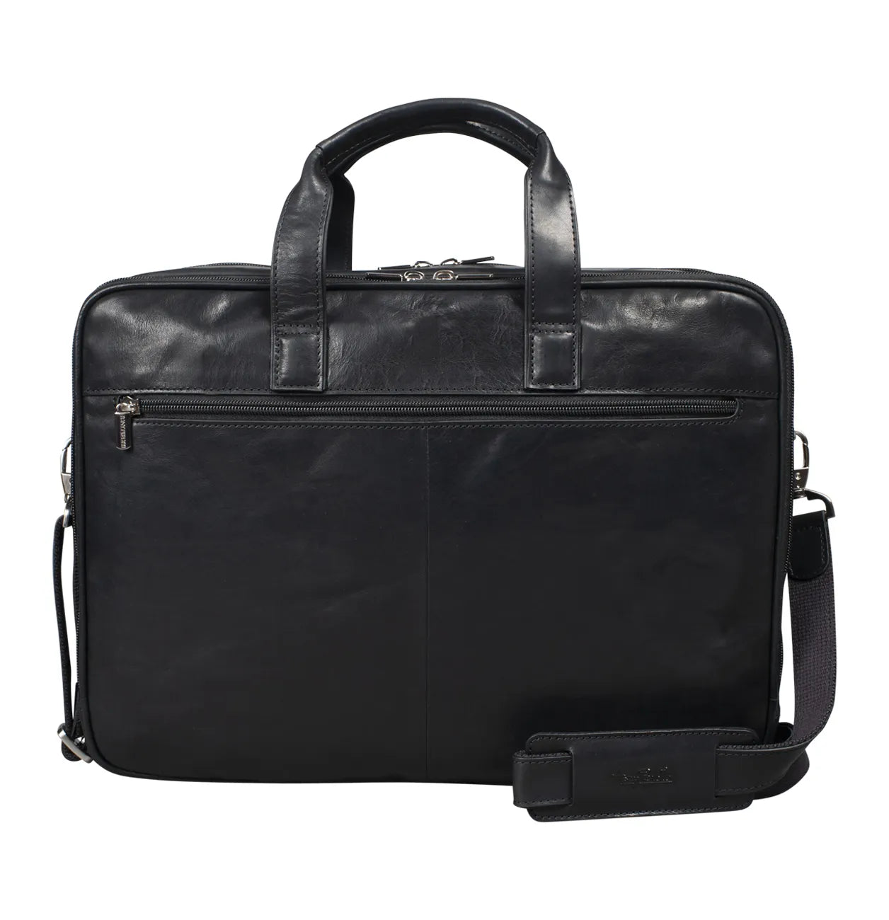 Tony Perotti 2 Compartment Laptop Briefcase 42 cm, Black