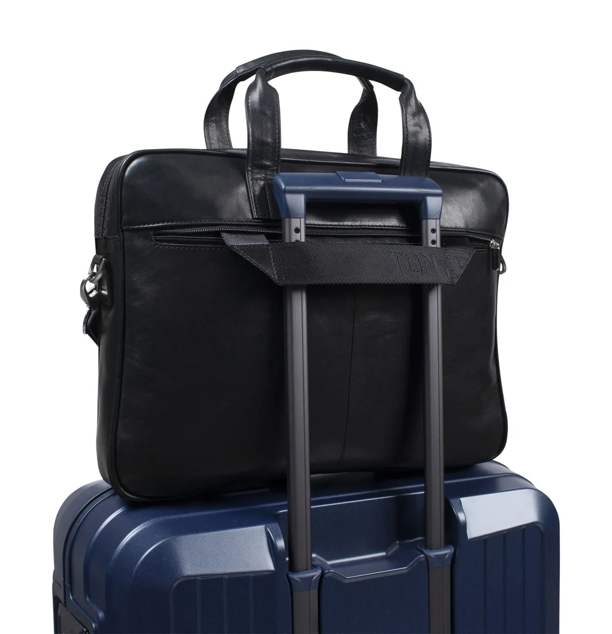 Tony Perotti 1 Compartment Laptop Bag, Black