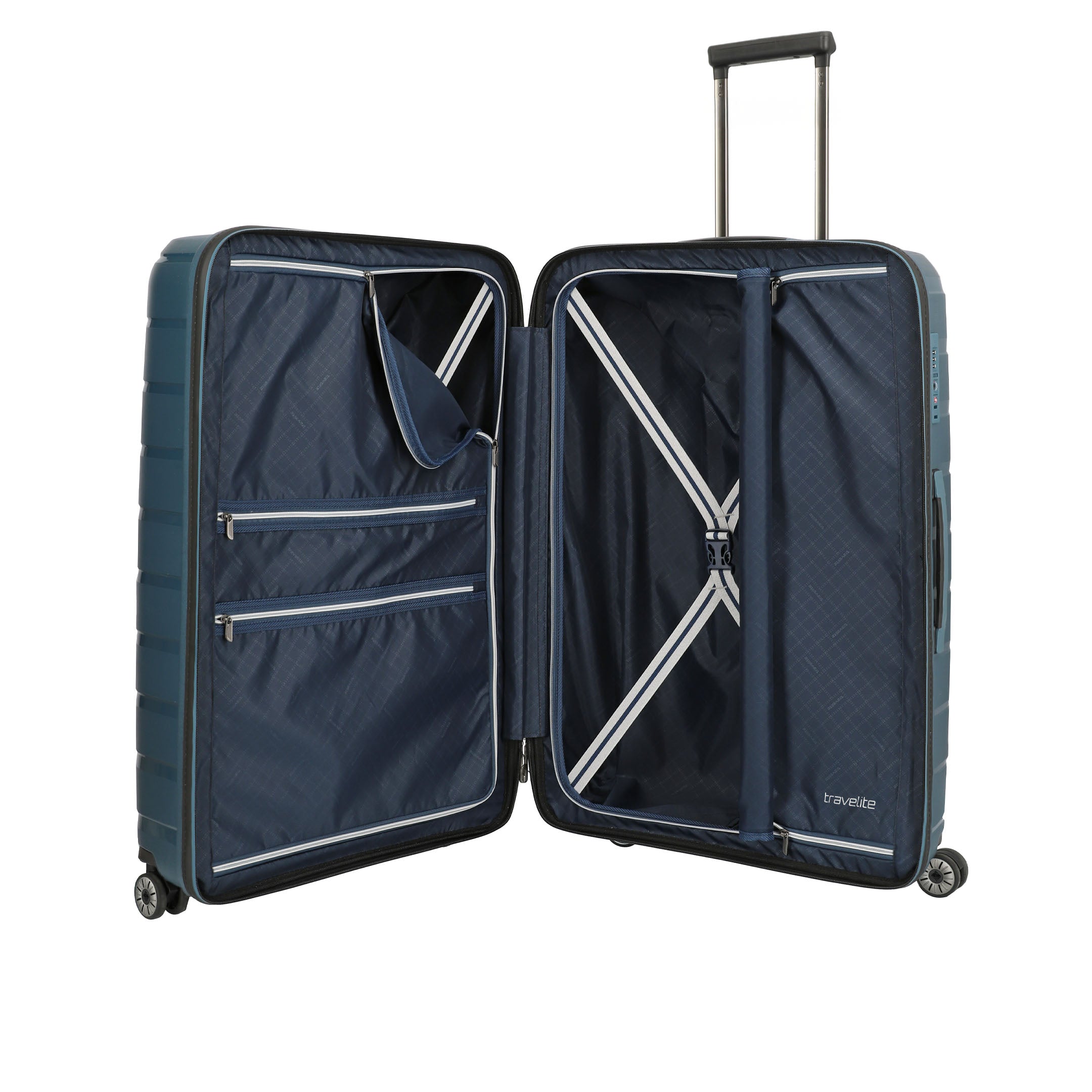 Travelite Air Base Trolley L Resväska 77 cm, Ice Blue