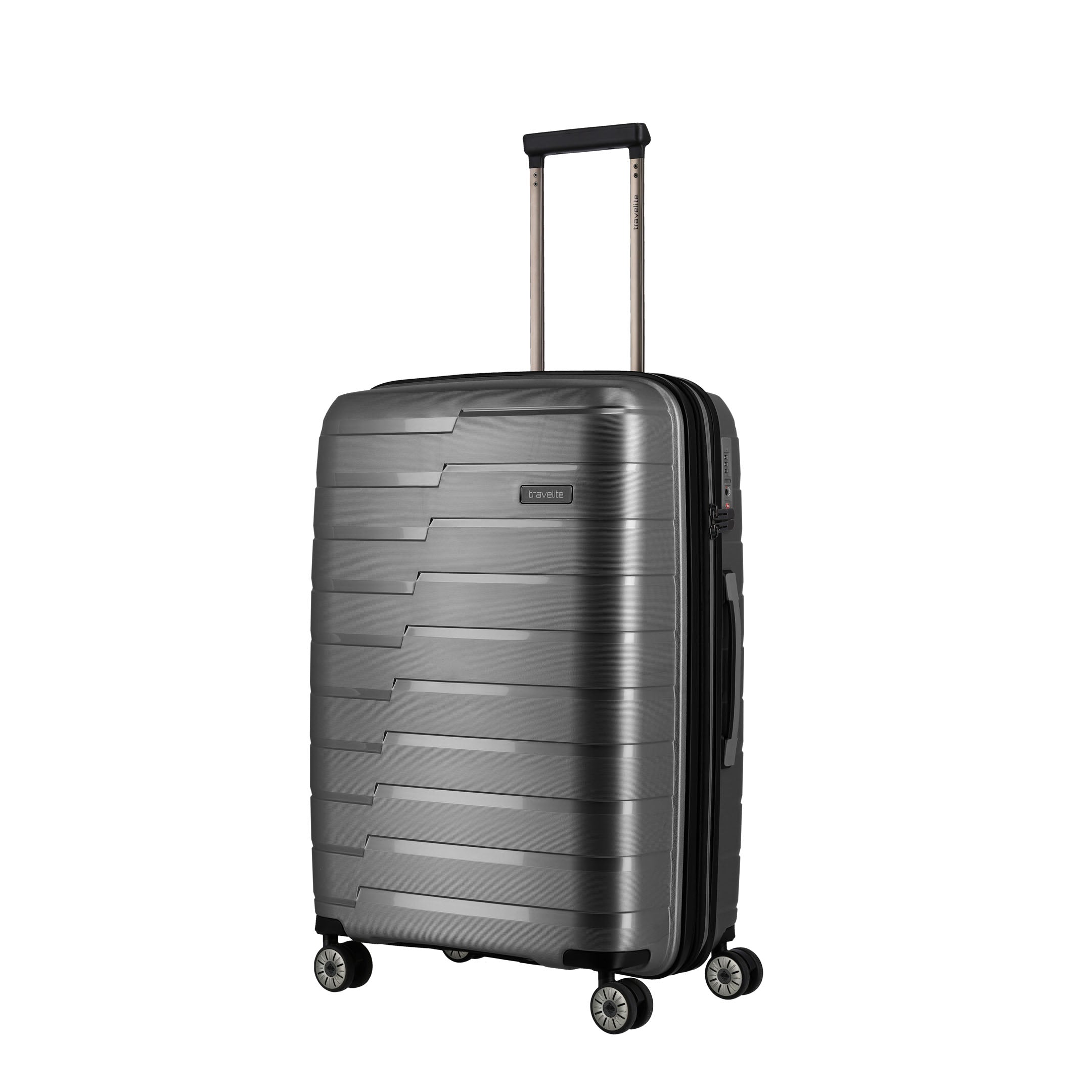 Travelite Air Base Trolley M Expanderbar Resväska 67 cm, Anthracite