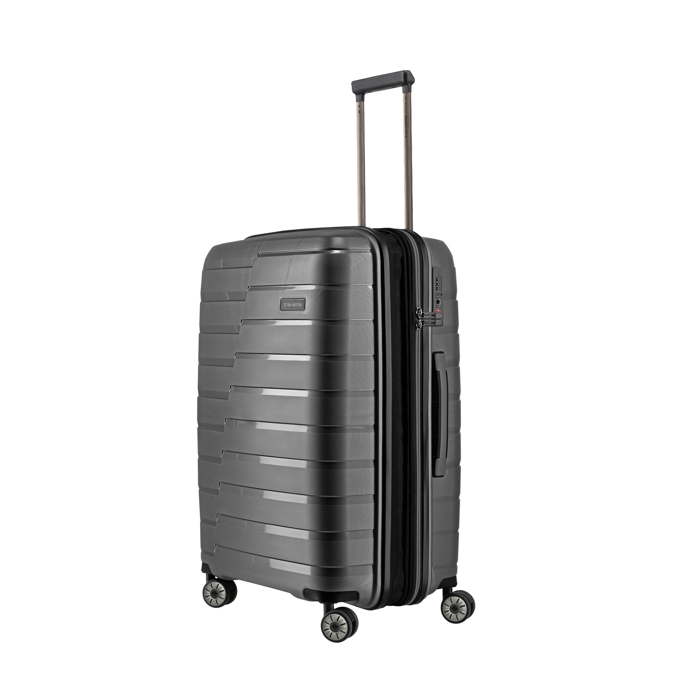 Travelite Air Base Trolley M Expanderbar Resväska 67 cm, Anthracite