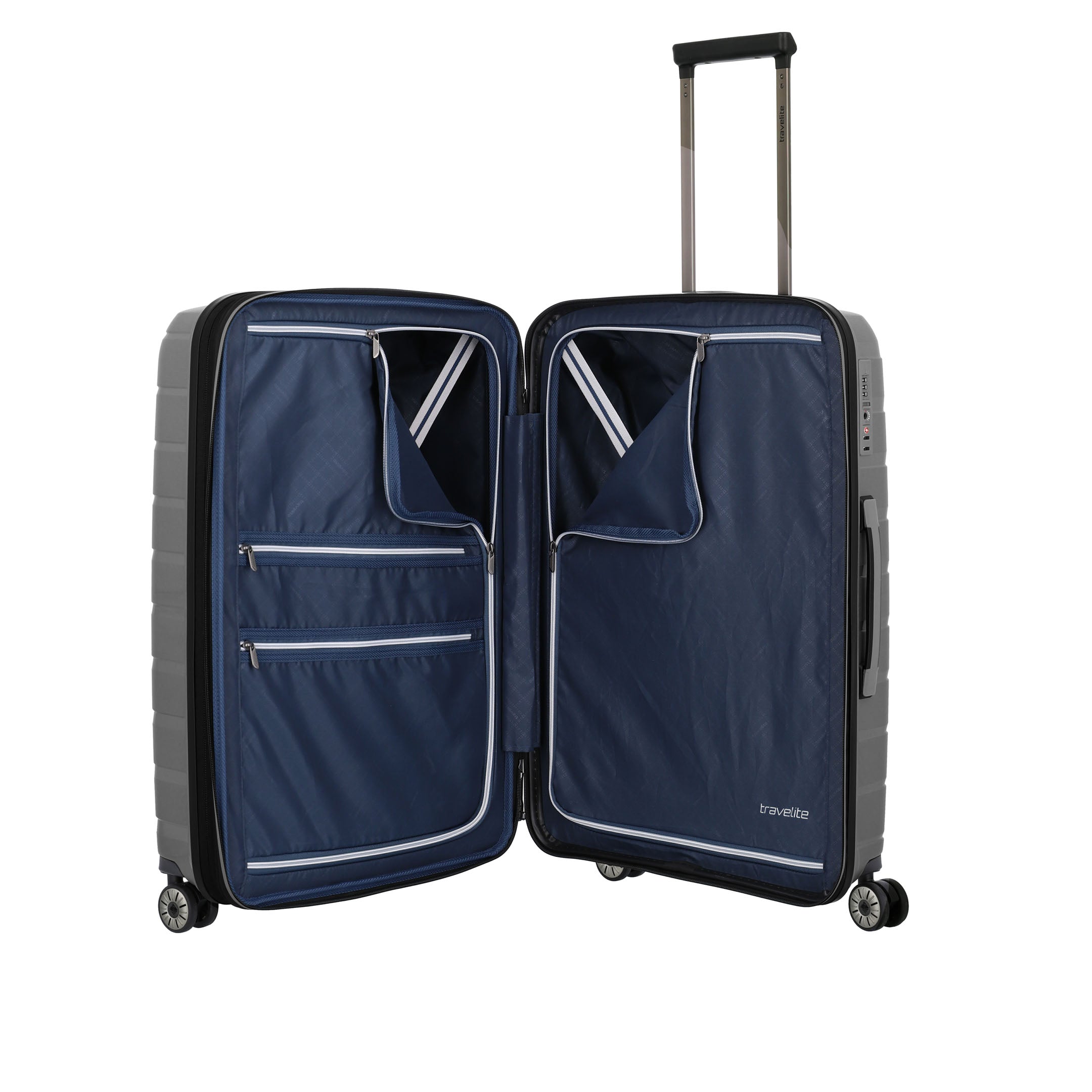 Travelite Air Base Trolley M Expanderbar Resväska 67 cm, Anthracite