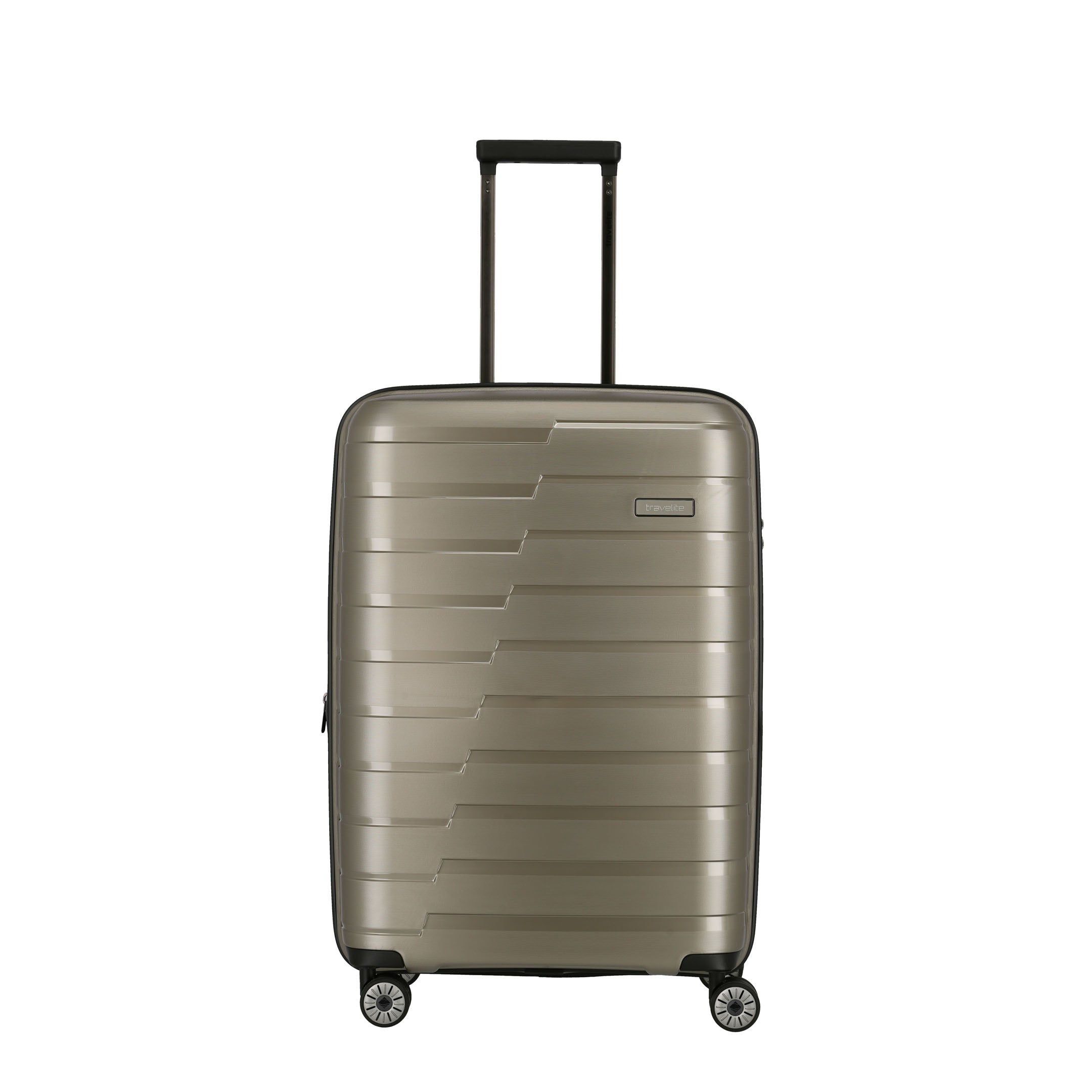 Travelite Air Base Trolley M Expanderbar Resväska 67 cm, Champagne