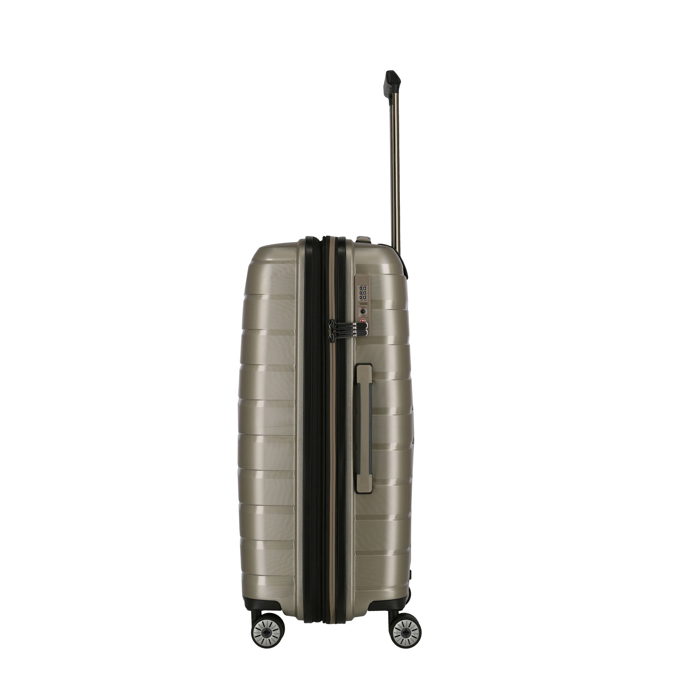 Travelite Air Base Trolley M Expanderbar Resväska 67 cm, Champagne