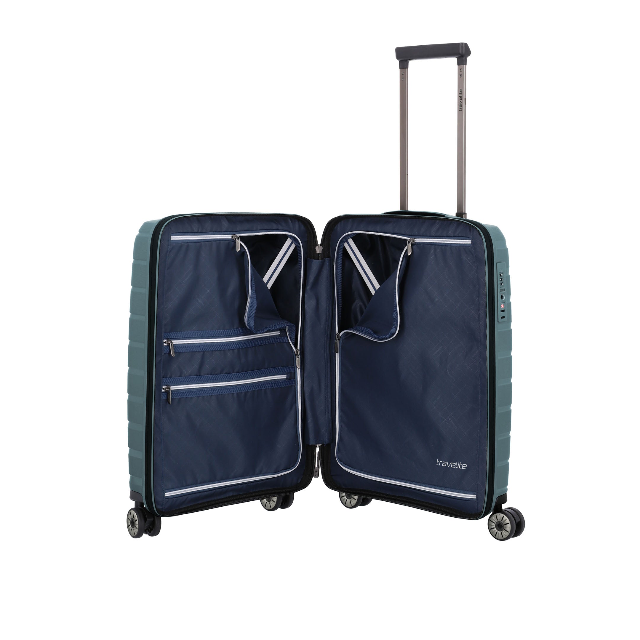 Travelite Air Base Trolley S Resväska 55 cm, Ice Blue