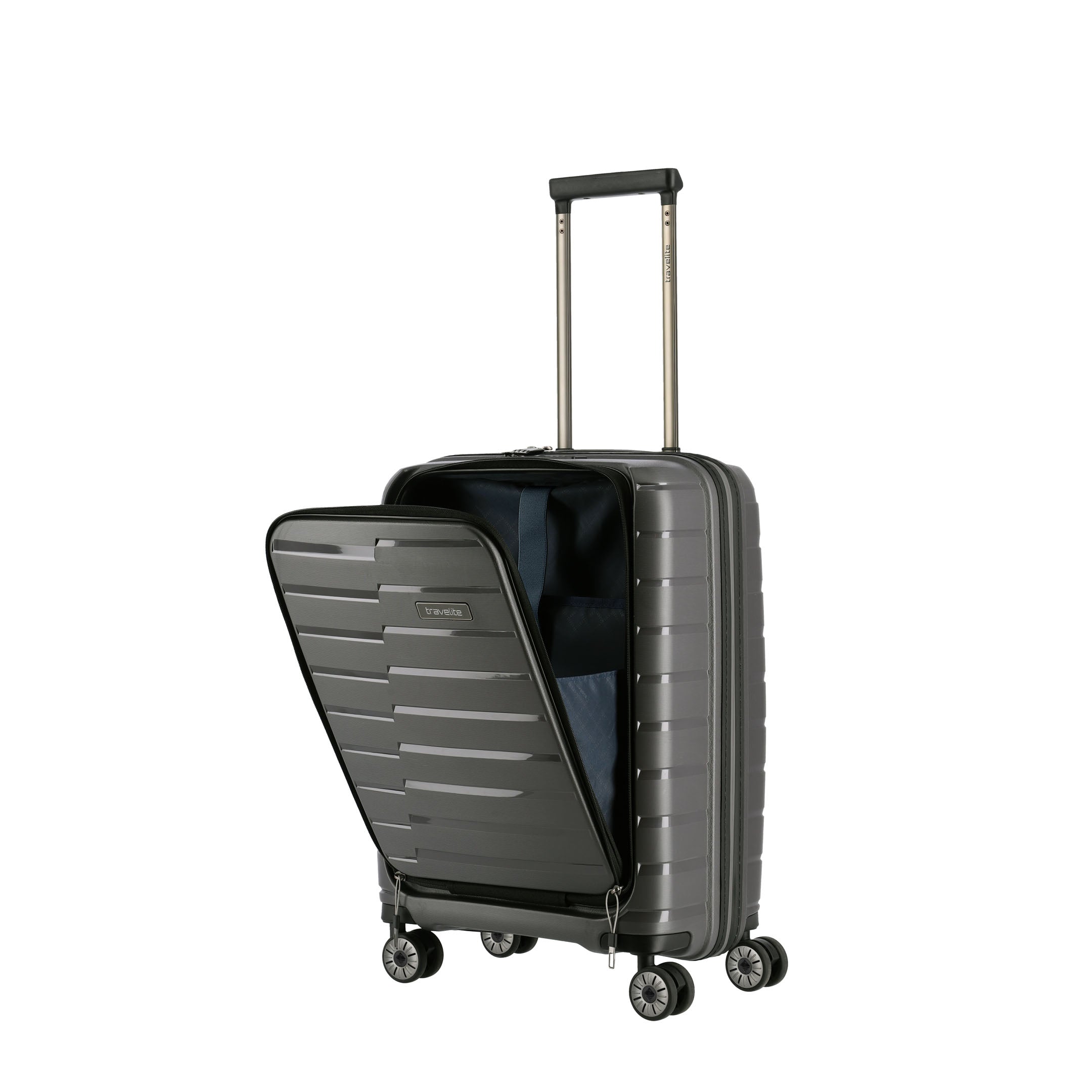 Travelite Air Base Trolley S+ Resväska 55 cm, Anthracite